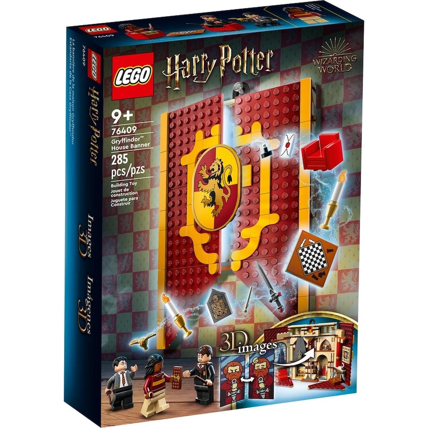 Lego Harry Potter Stendardo della Casa Grifondoro - DIMOStore