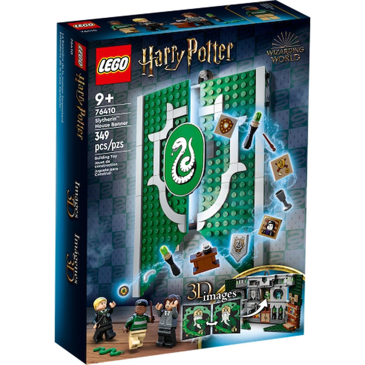 Lego Harry Potter Stendardo delle Casa Serpeverde - DIMOStore