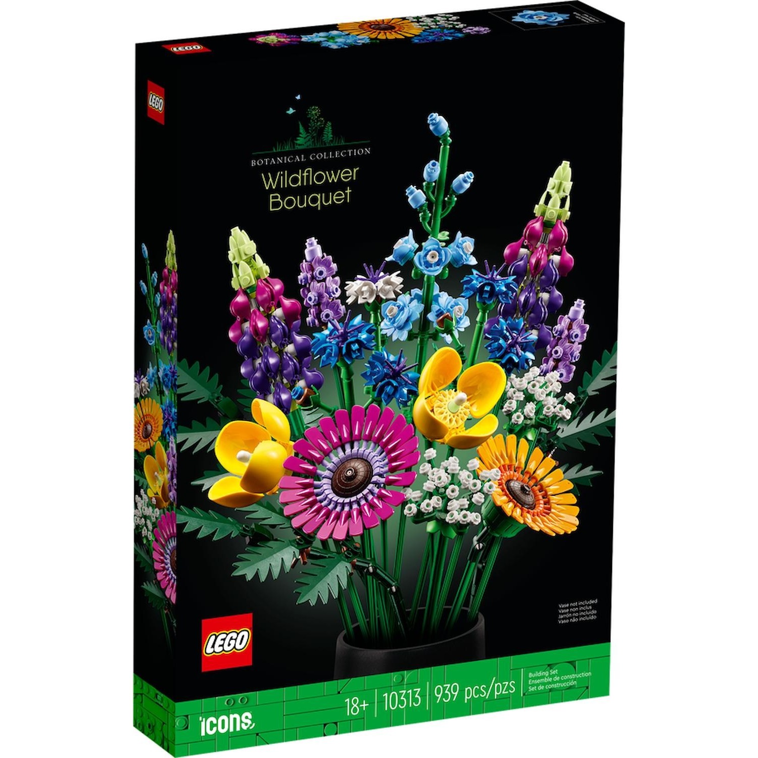 Lego Icons Bouquet fiori selvatici - DIMOStore