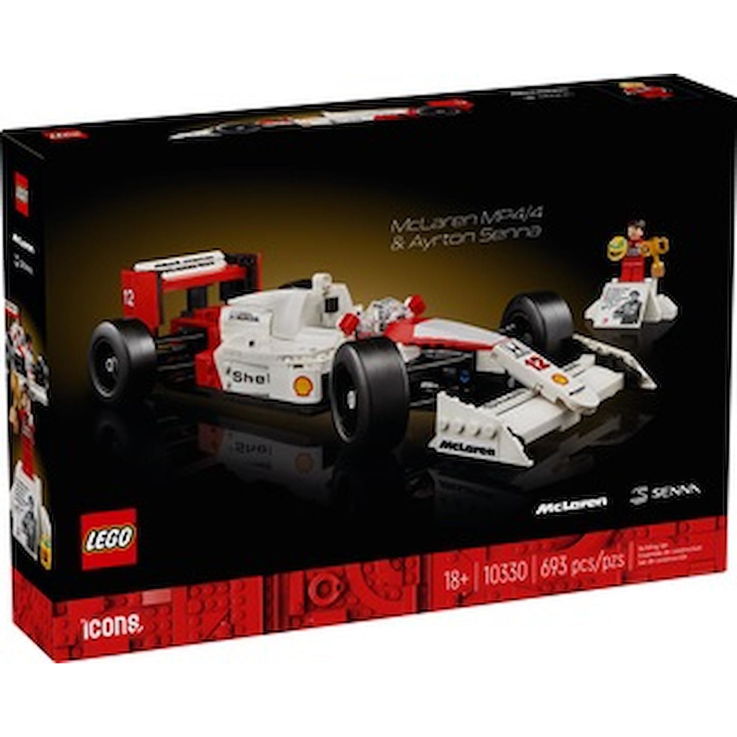 Immagine per Lego Icons McLaren MP4/4 Ayrton Senna da DIMOStore