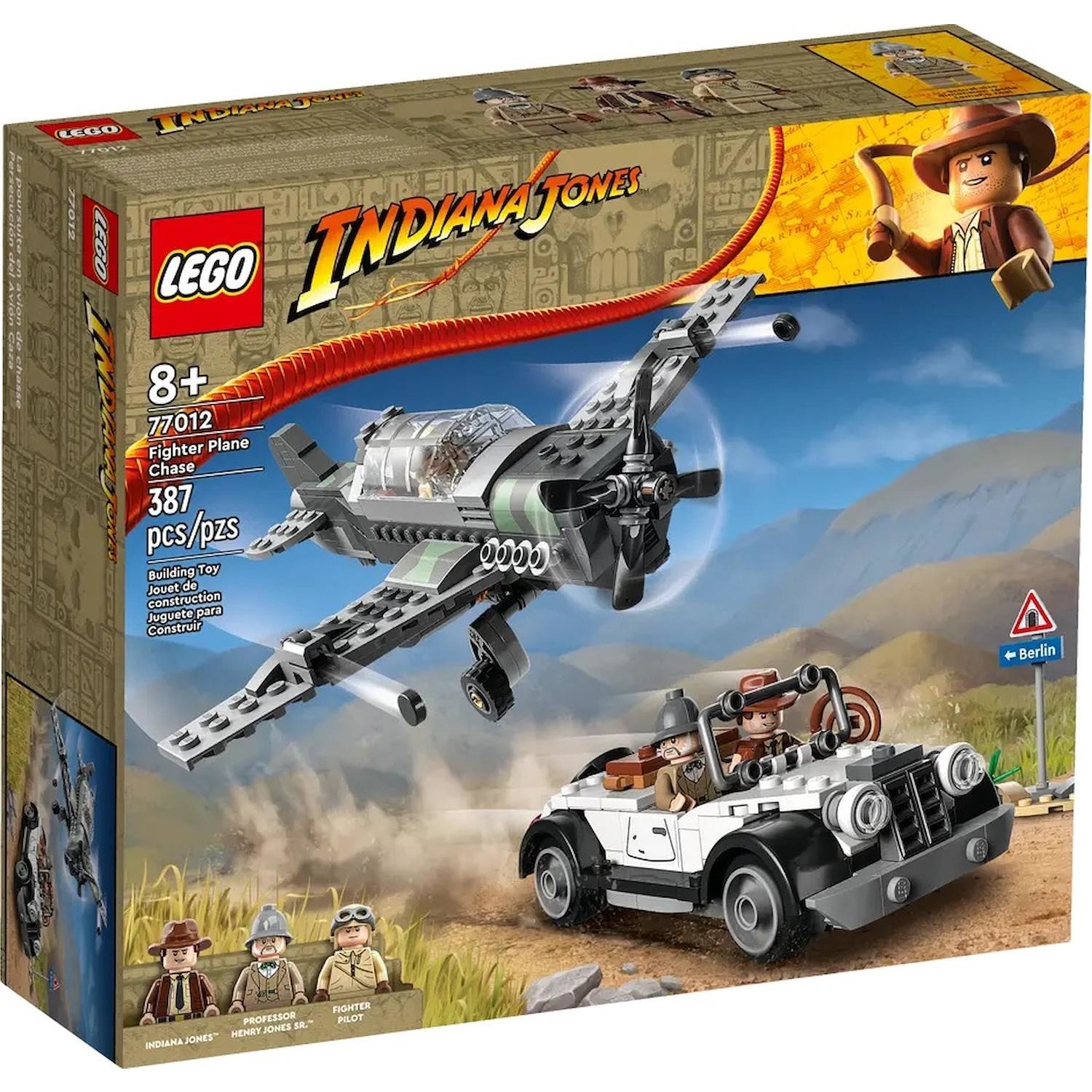Lego Indiana Jones L'inseguimento dell'aereo a elica - DIMOStore