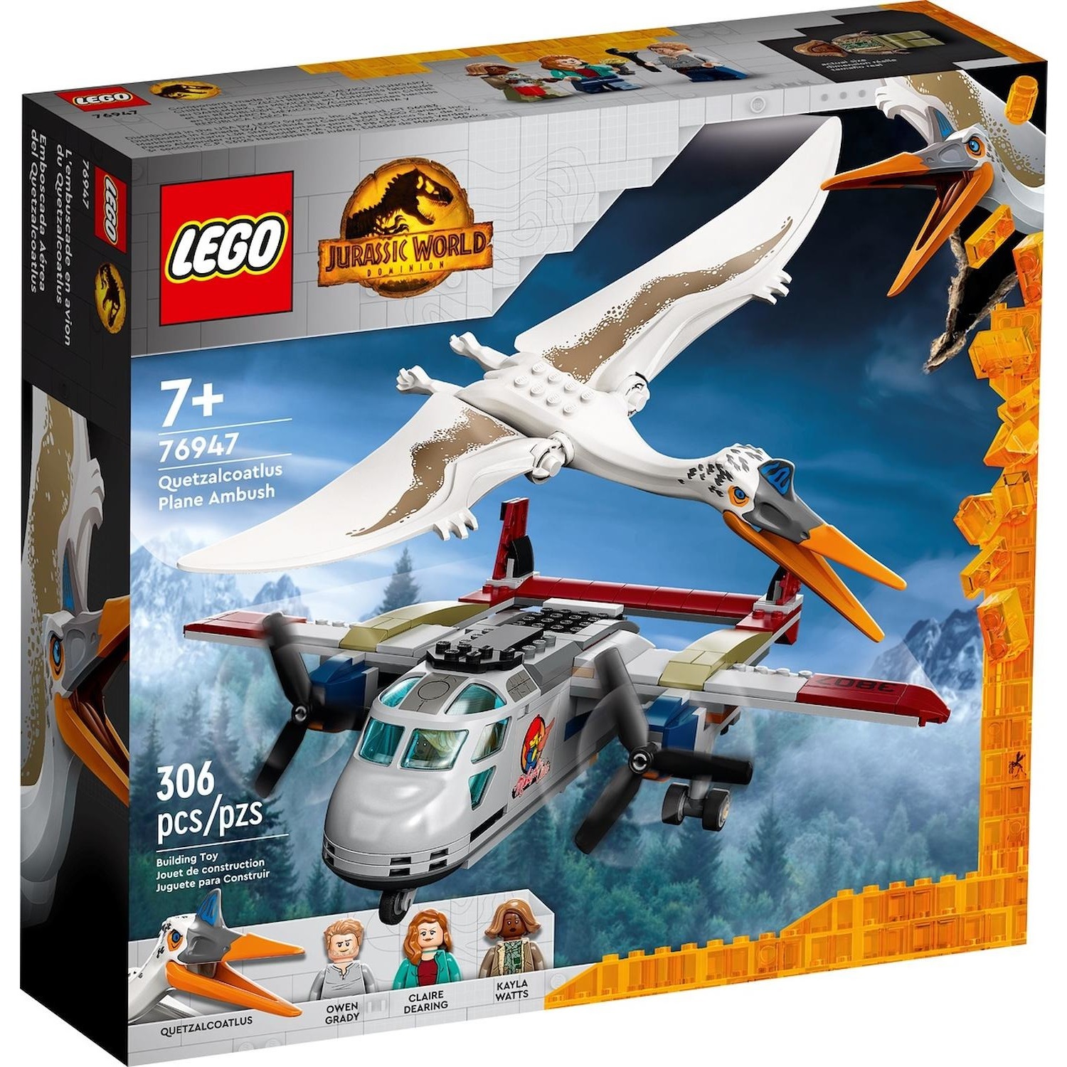 Lego Jurassic World Quetzalcoatlus: agguato aereo - DIMOStore