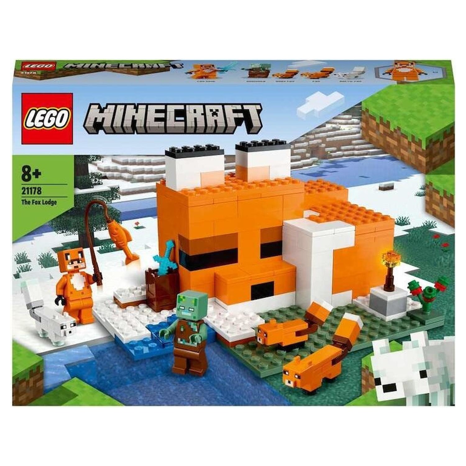 Immagine per Lego Minecraft Il capanno della volpe da DIMOStore