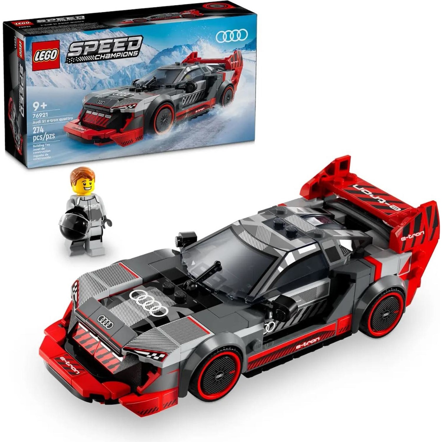 Immagine per Lego Speed Auto da corsa Audi S1 E-Tron Quattro da DIMOStore