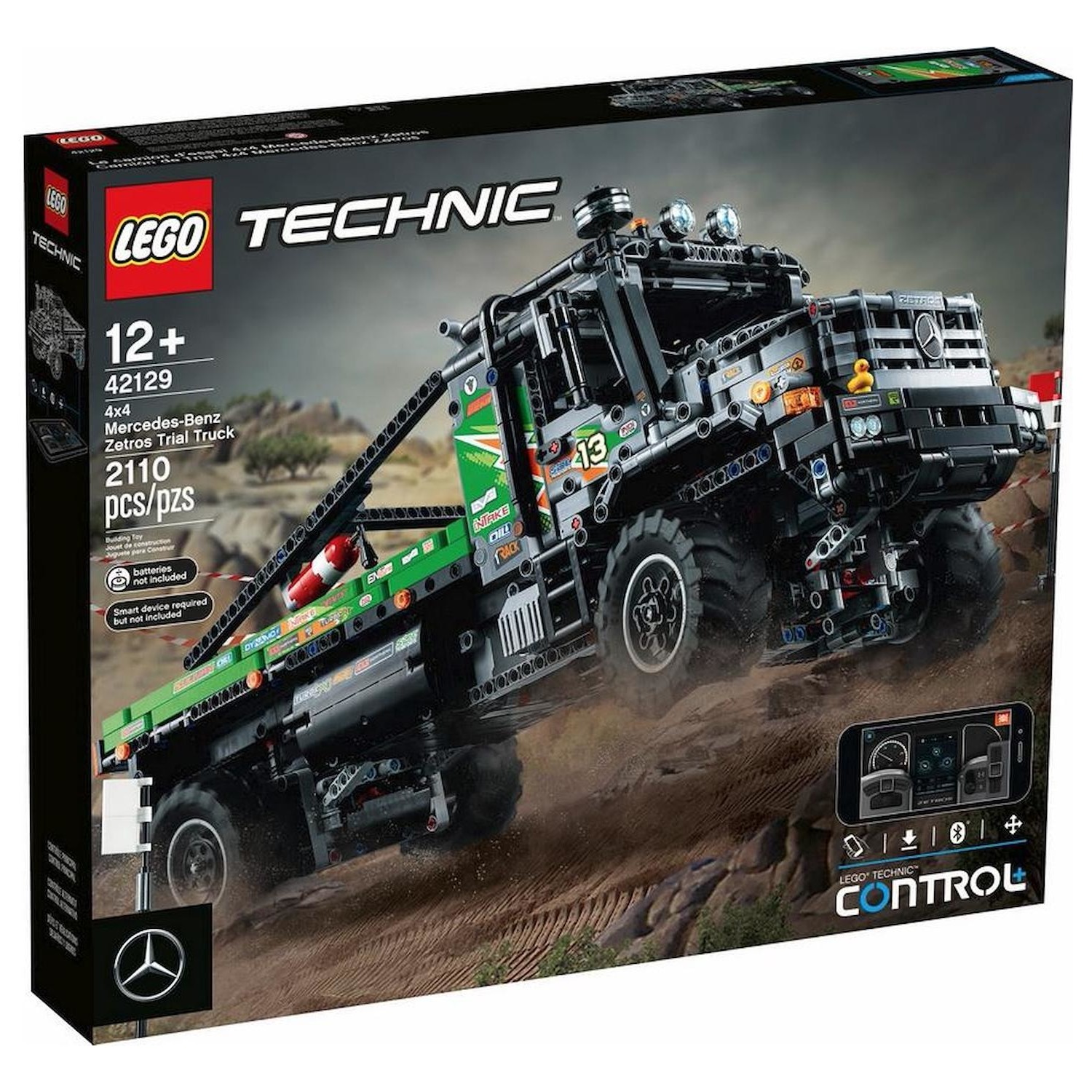 Immagine per Lego Technic Camion fuoristrada 4x4 Mercedes-Benz Zetros da DIMOStore