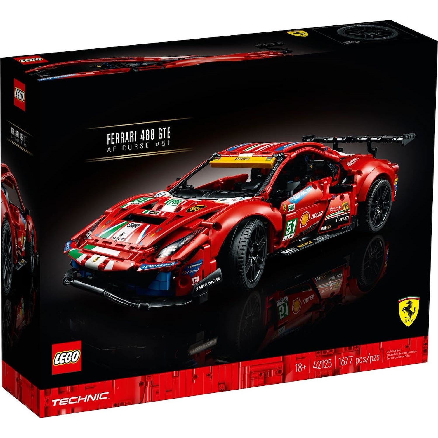 Lego Technic Ferrari 488 GTE - DIMOStore
