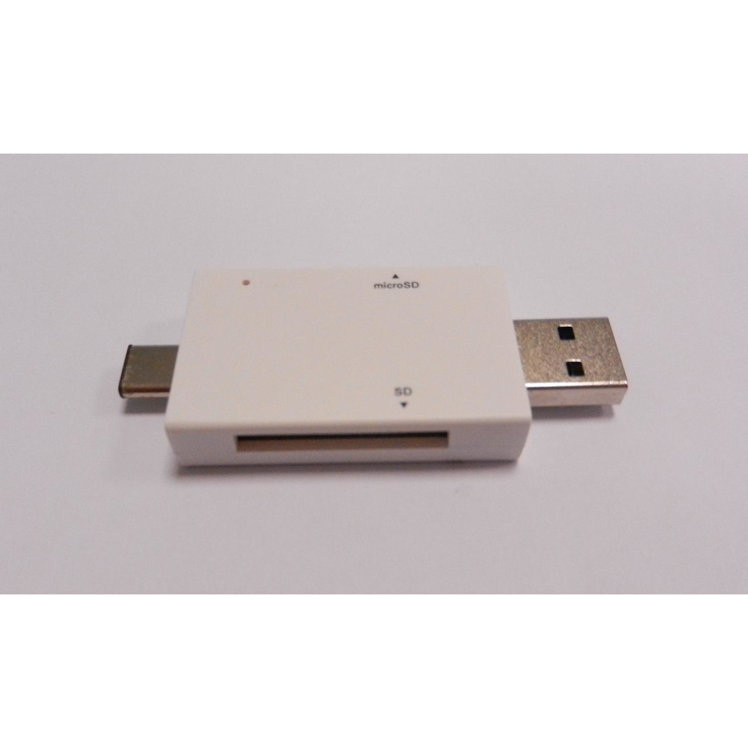 Immagine per Lettore di schede MicroSD/SD Reporter per microSD/SD con ingresso USB/TypeC da DIMOStore