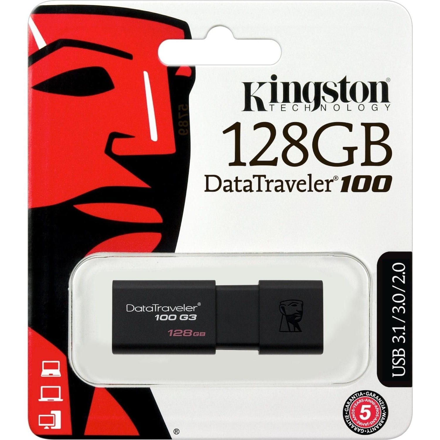 Immagine per Memoria USB Kingston 128 GB da DIMOStore