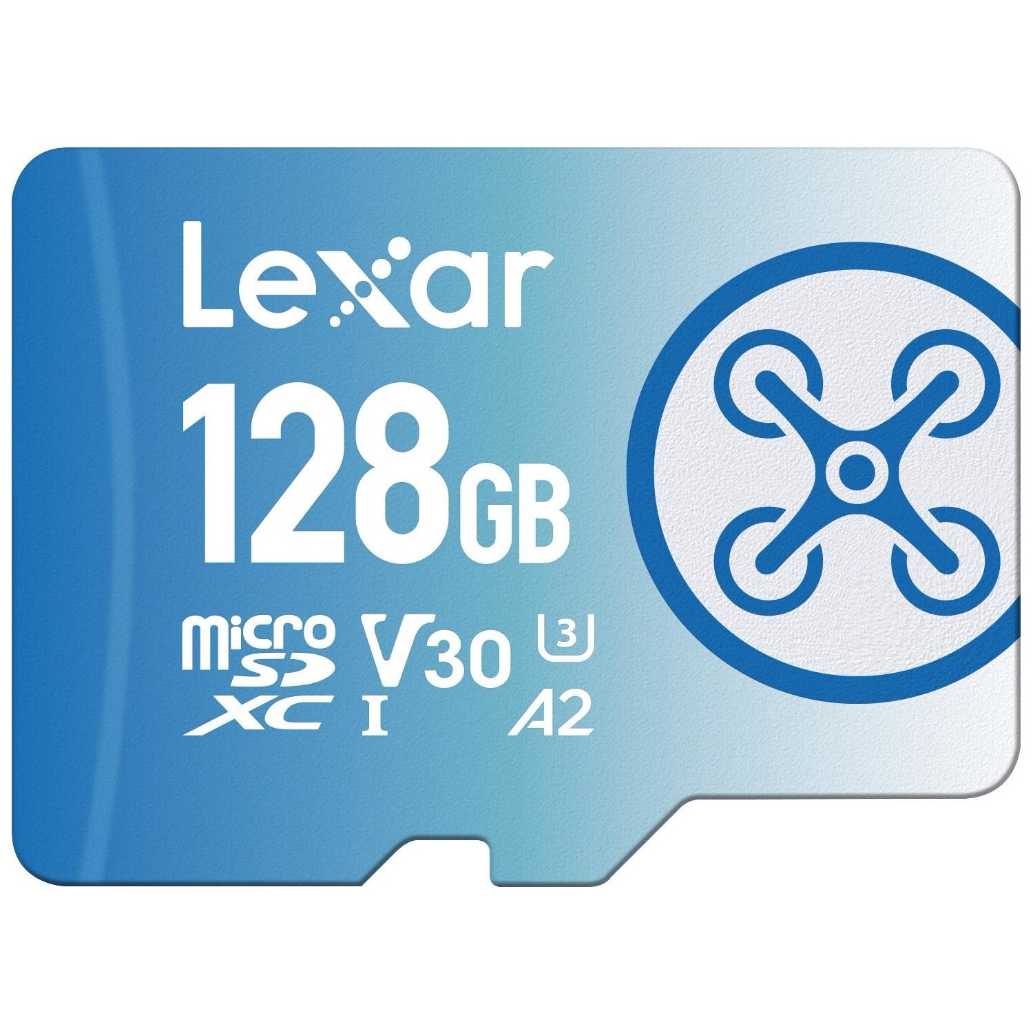 Immagine per MicroSD Lexar FLY 128GB UHS-I A2 V30 da DIMOStore