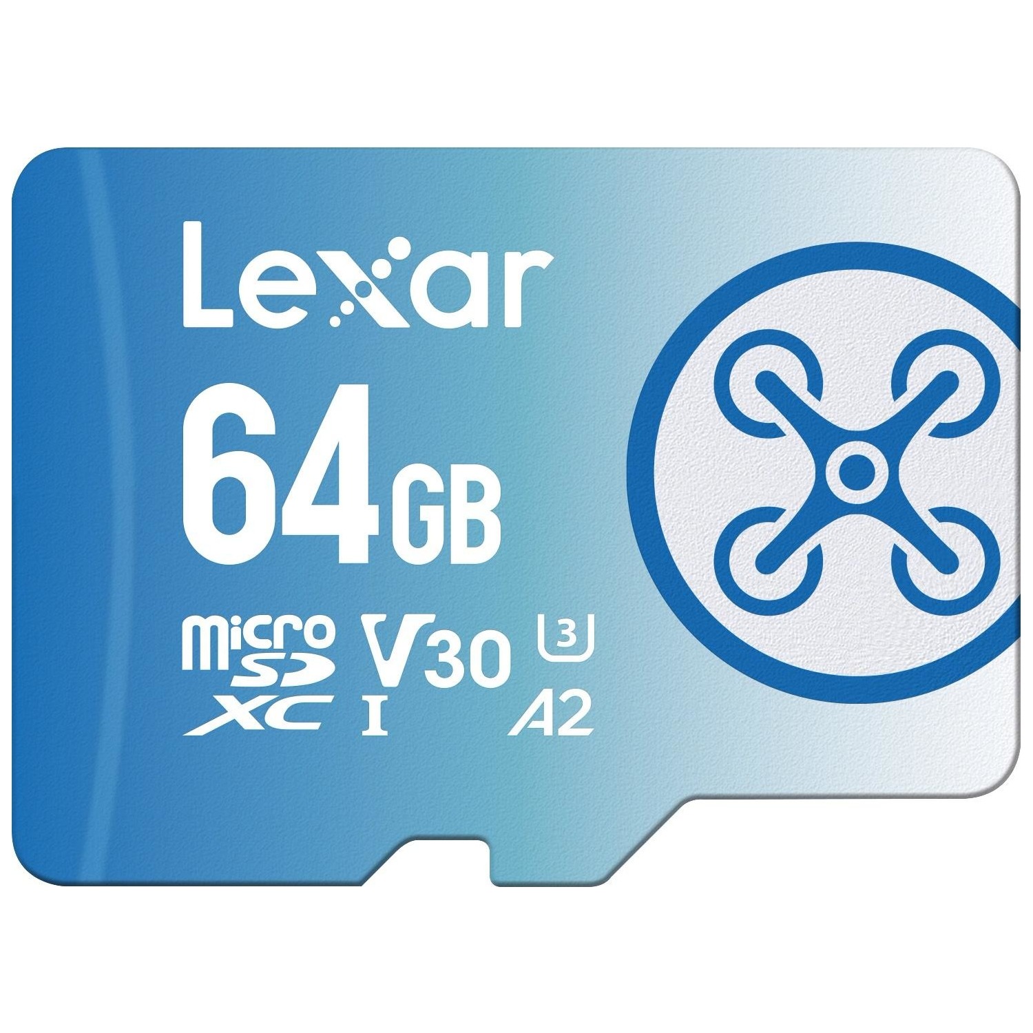 Immagine per MicroSD Lexar FLY 64GB UHS-I A2 V30 da DIMOStore
