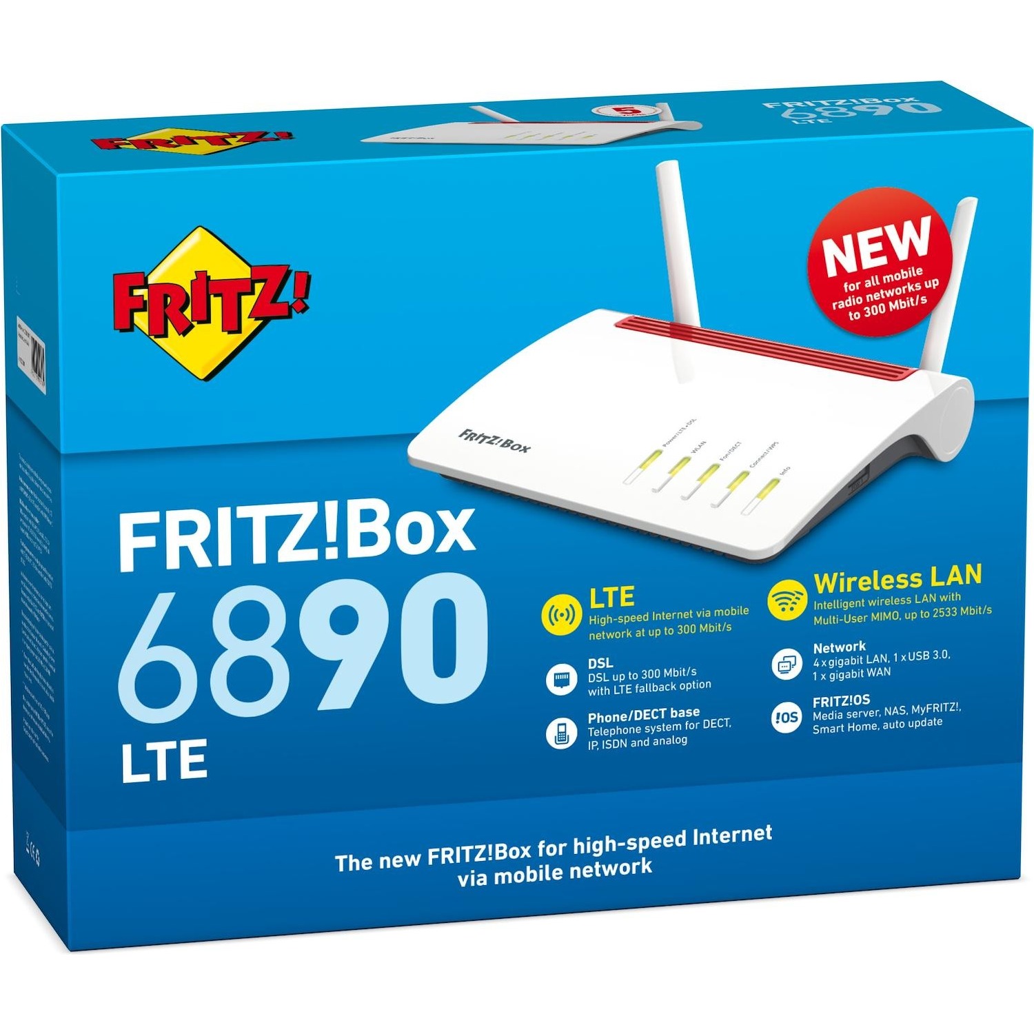 Immagine per Modem Router AVM Fritz Box 6890 LTE international con alloggiamento SIM da DIMOStore