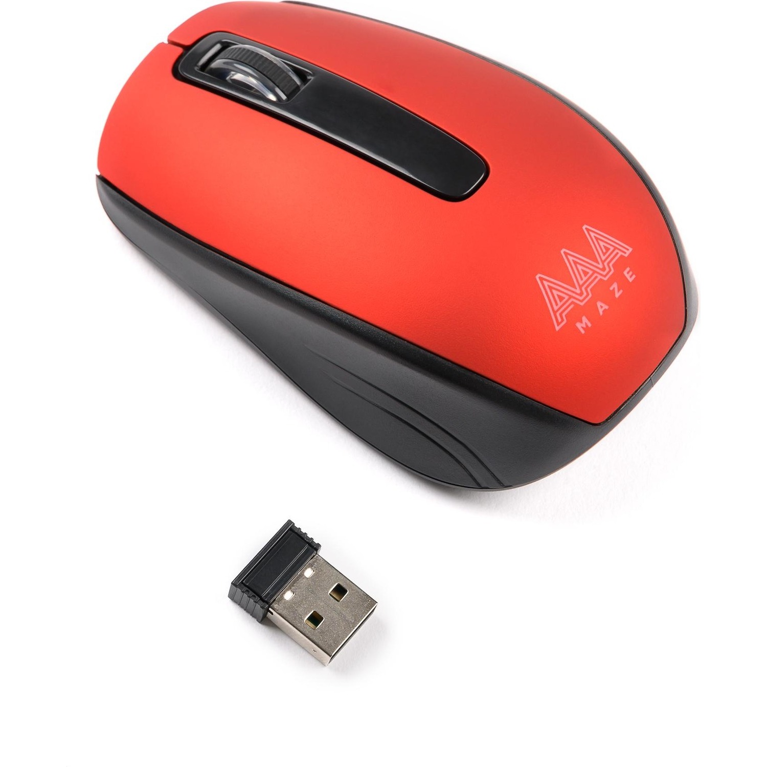 Immagine per Mouse AAAmaze AMIT0016R compact wireless rosso da DIMOStore