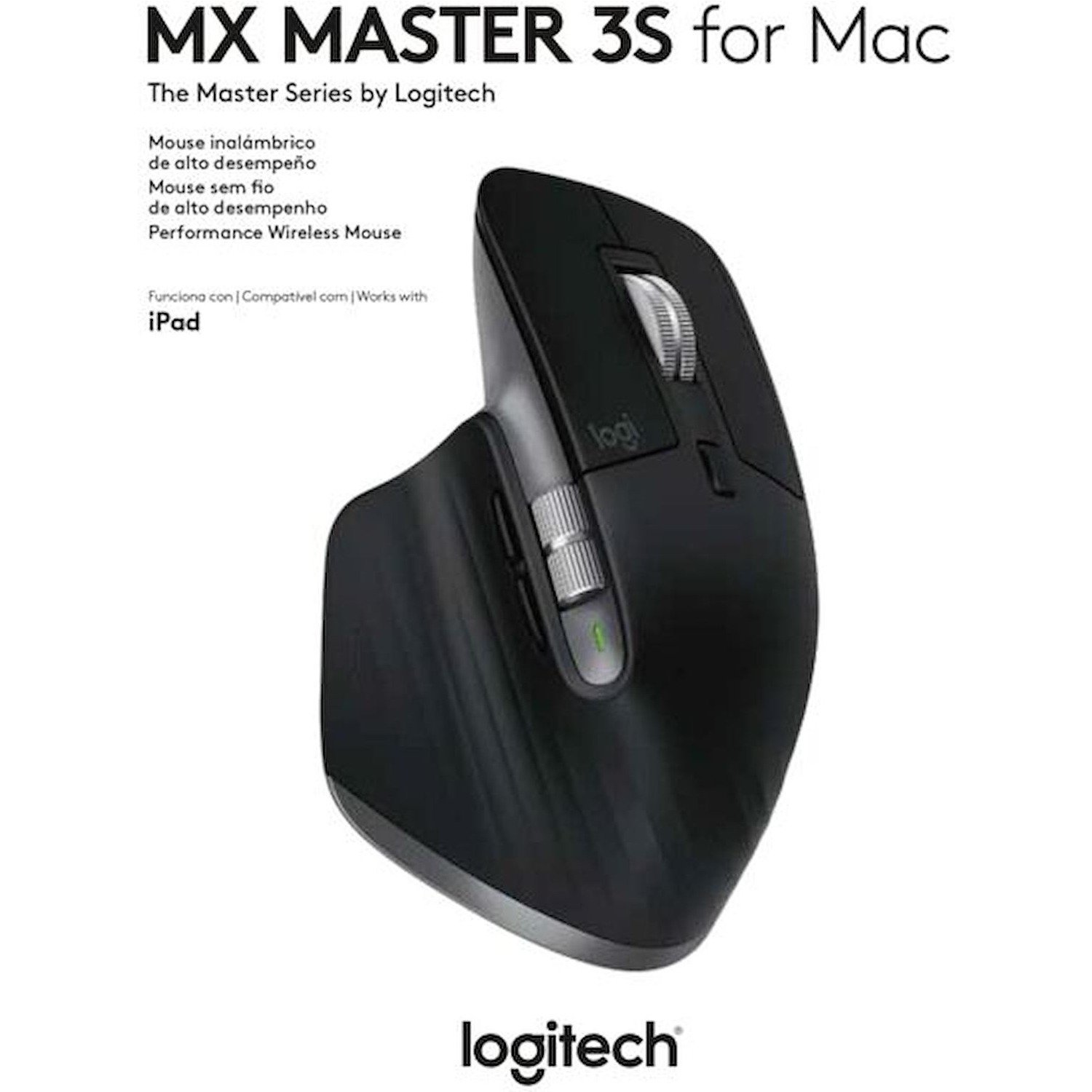 Mouse Logitech MX Master 3S per Mac nero - DIMOStore
