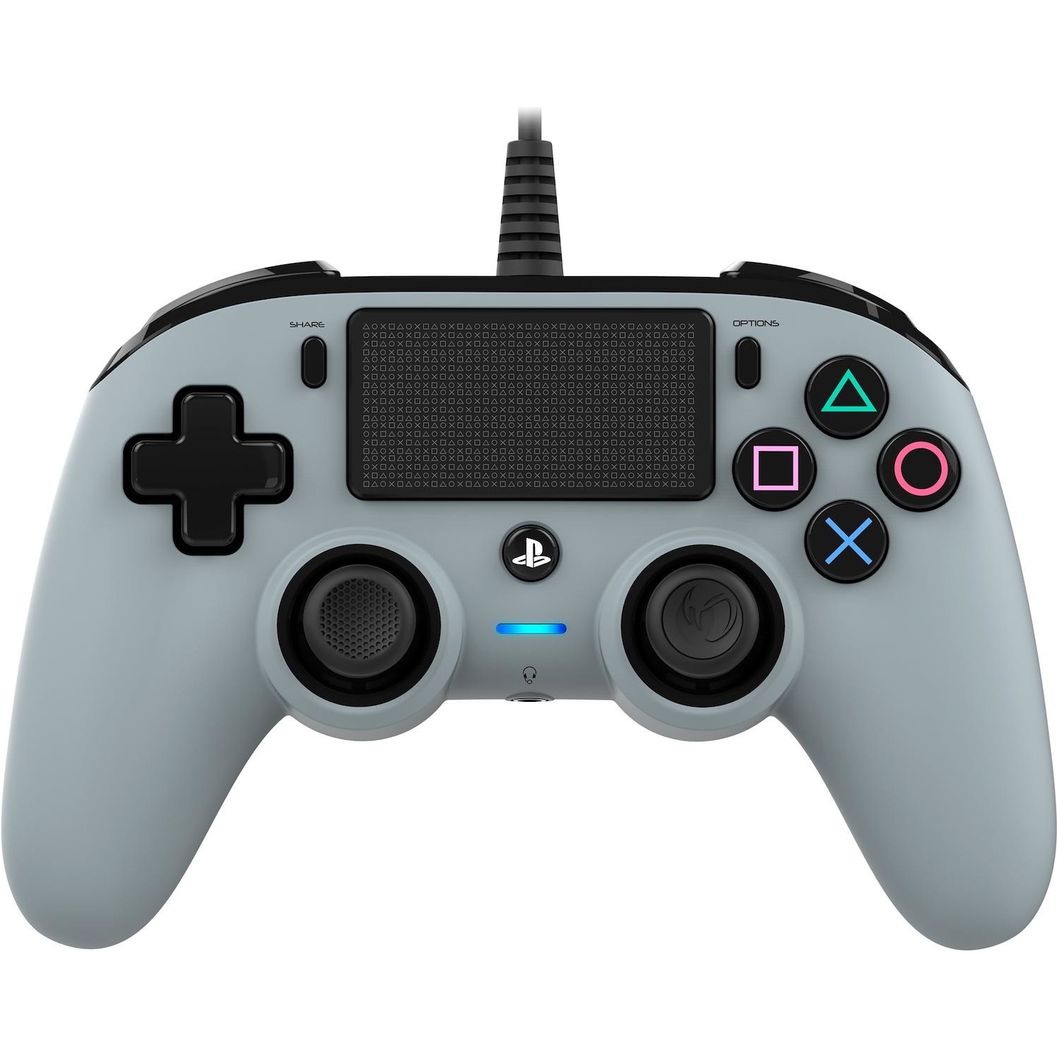Nacon PS4 Pad Compact Controller grey wired - DIMOStore
