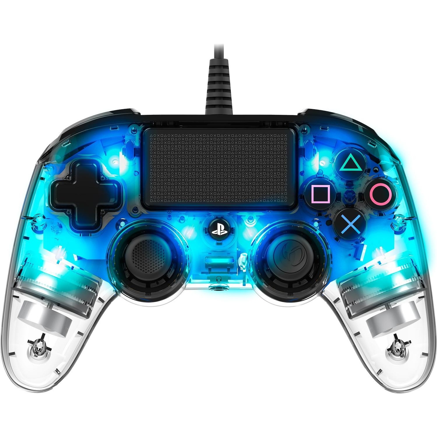 Nacon PS4 Pad Compact Light Blu Wired Controller - DIMOStore