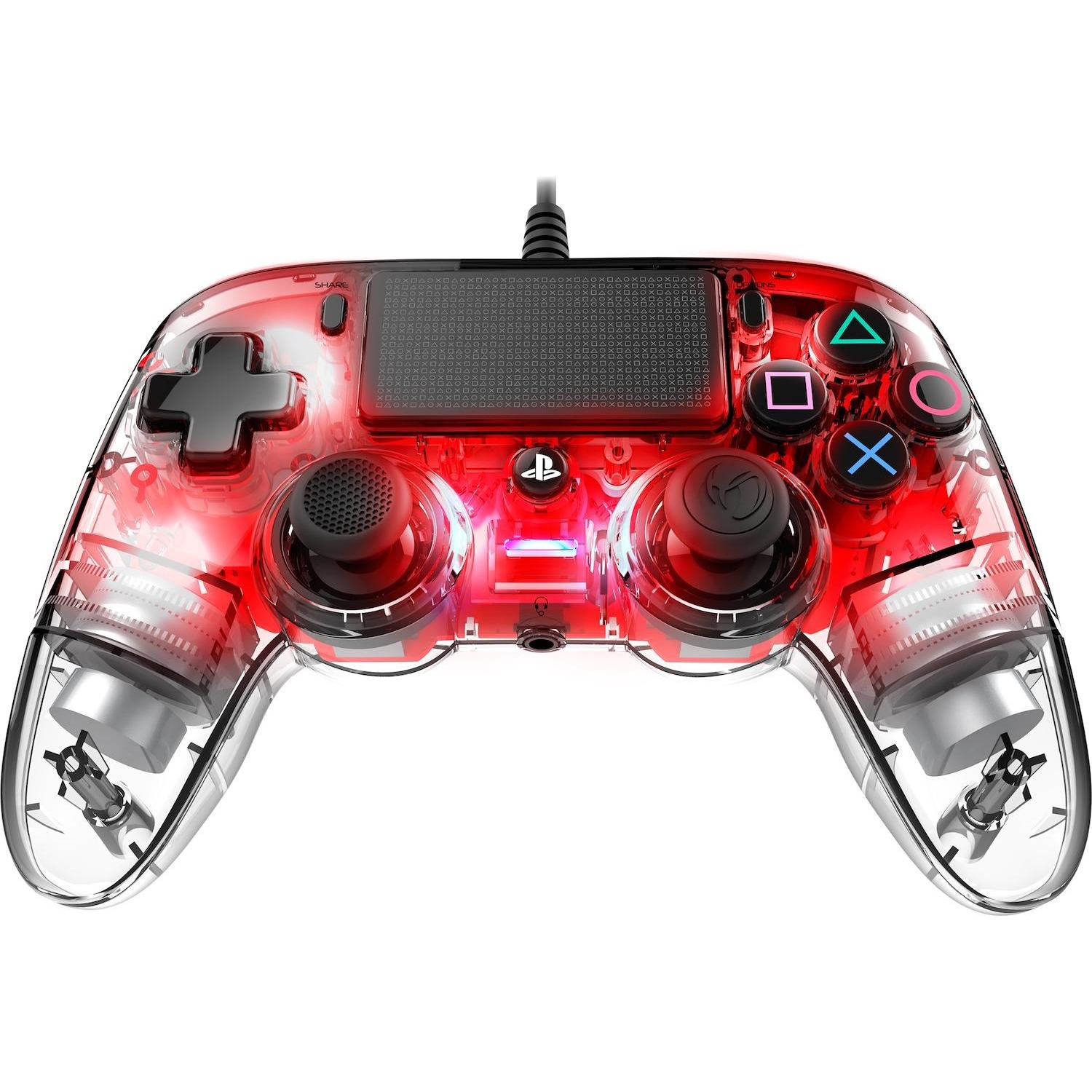 Immagine per Nacon PS4 Pad Compact Light Red Wired Controller da DIMOStore