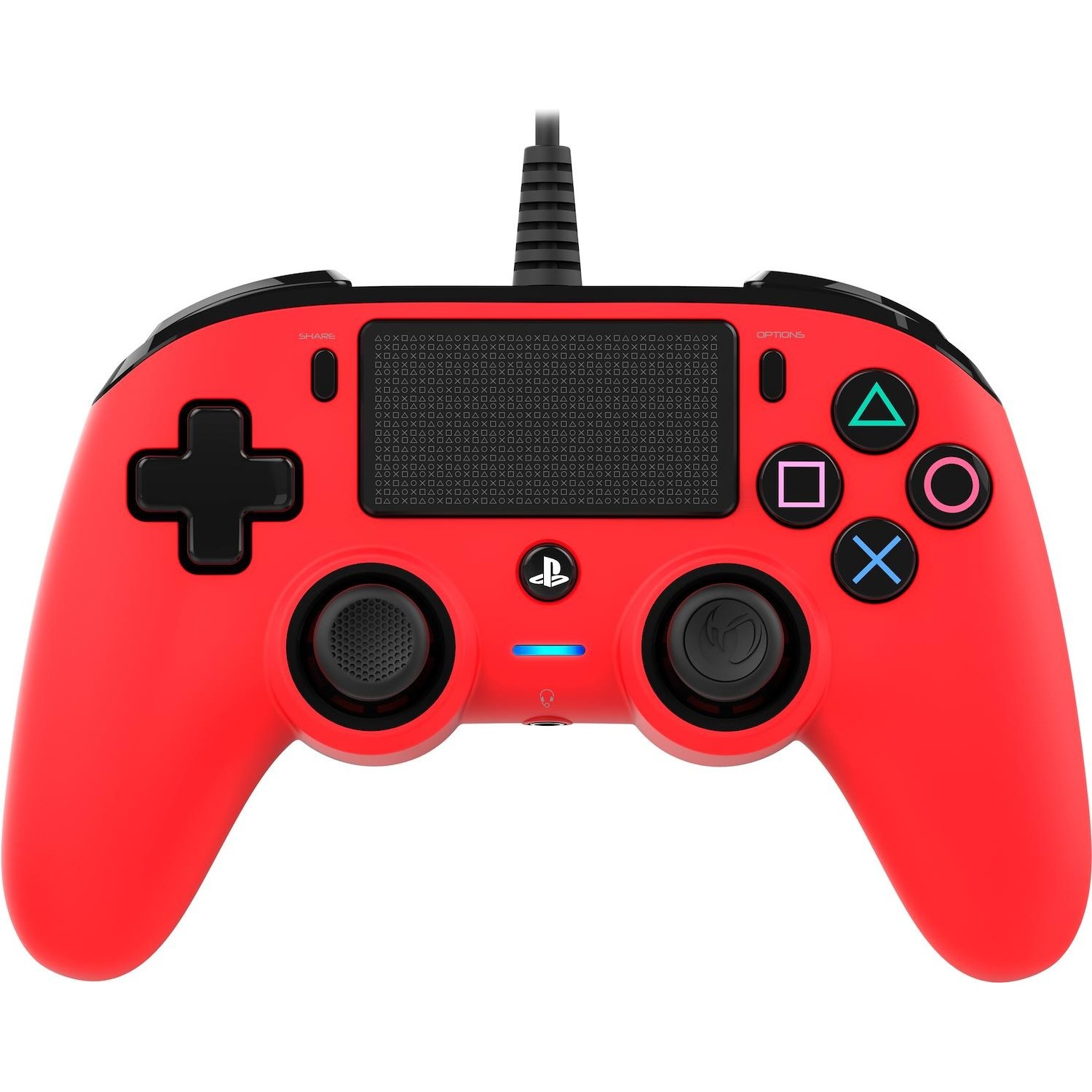 Nacon PS4 Pad compact red wired - DIMOStore