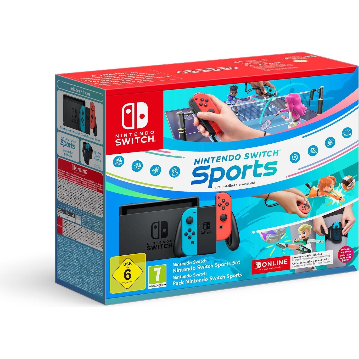 Immagine per Nintendo Switch + Gioco Switch Sports + Abbonamento 12 mesi Online da DIMOStore