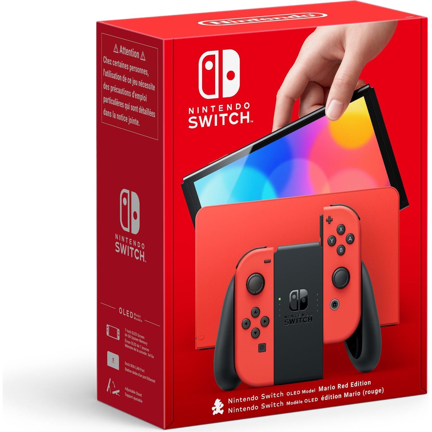 Immagine per Nintendo Switch Oled Mario Red Edizione Speciale da DIMOStore