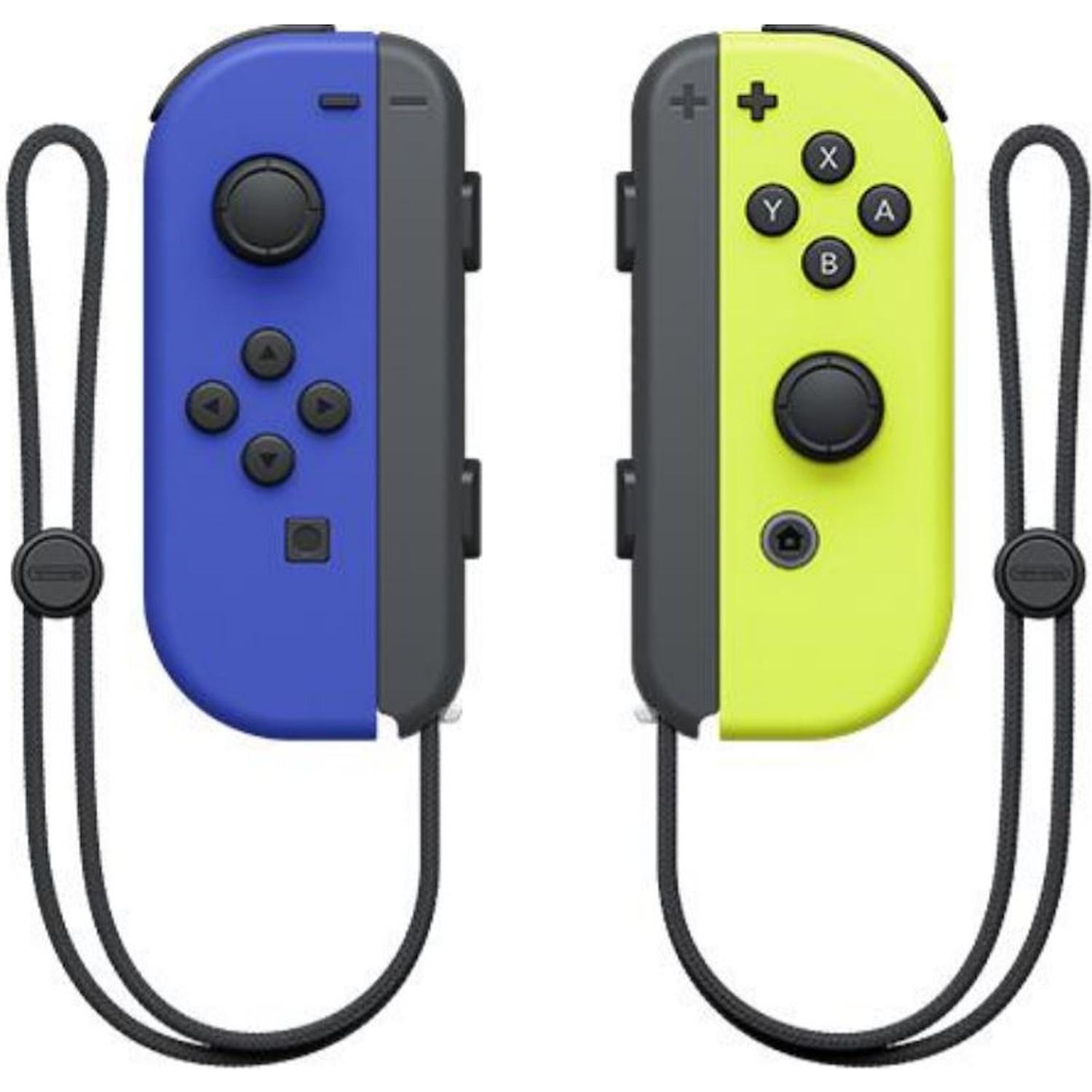 Immagine per Nintendo Switch Telecomando Joy-Con blu-giallo neon (set 2 pezzi) da DIMOStore
