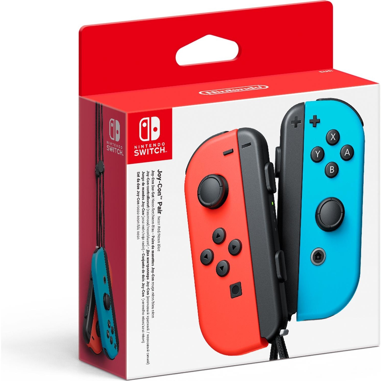 Immagine per Nintendo Switch Telecomando Joy-Con rosso/azzurro (set 2pz) da DIMOStore