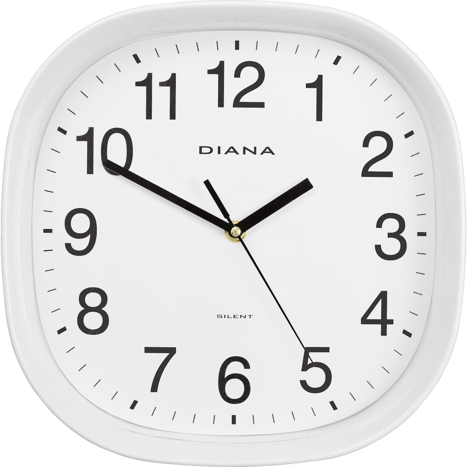 Immagine per Orologio da muro Diana 111025 silenzioso white bianco da DIMOStore