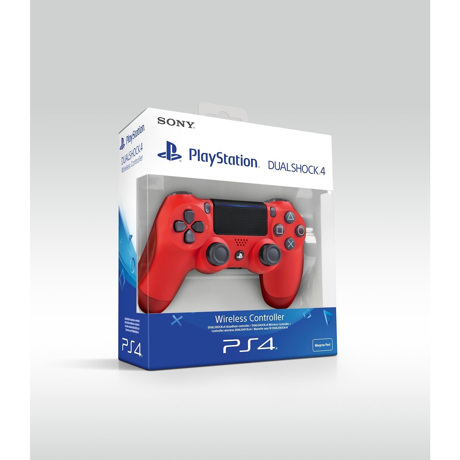 Immagine per Playstation PS4 Pad dualshock magma red V2  wireless da DIMOStore