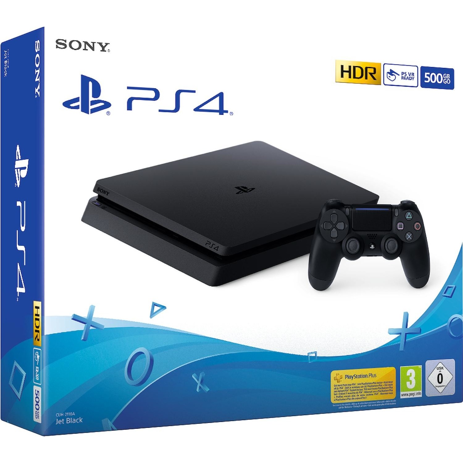 Immagine per Playstation Sony PS4 500GB Black F-Chassis da DIMOStore