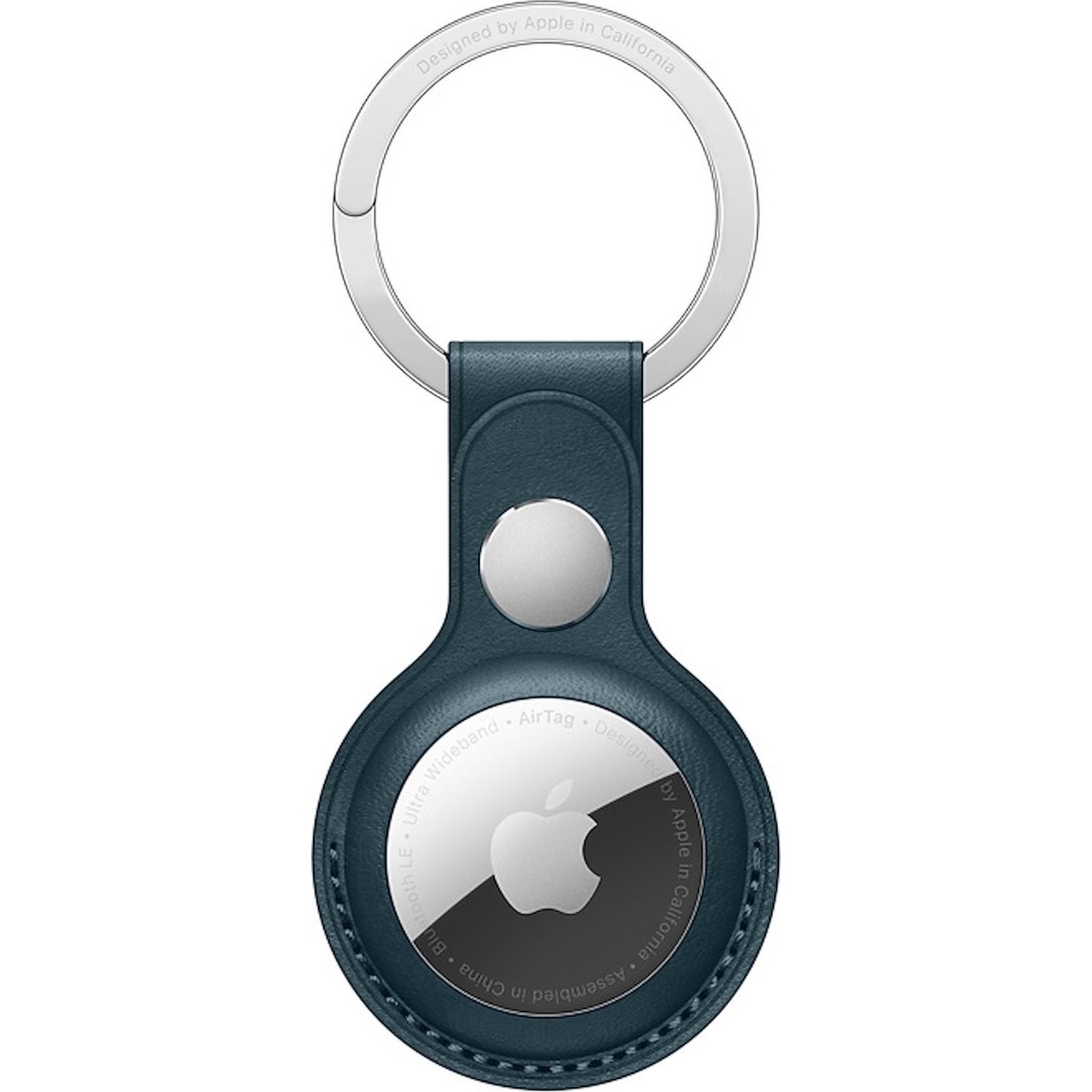 Immagine per Portachiavi Apple per AirTag in pelle blu artico da DIMOStore