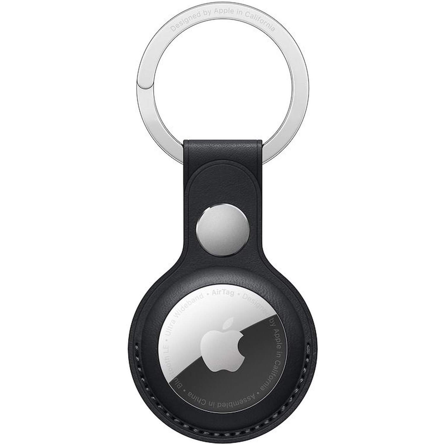 Immagine per Portachiavi Apple per AirTag in pelle midnight nero da DIMOStore