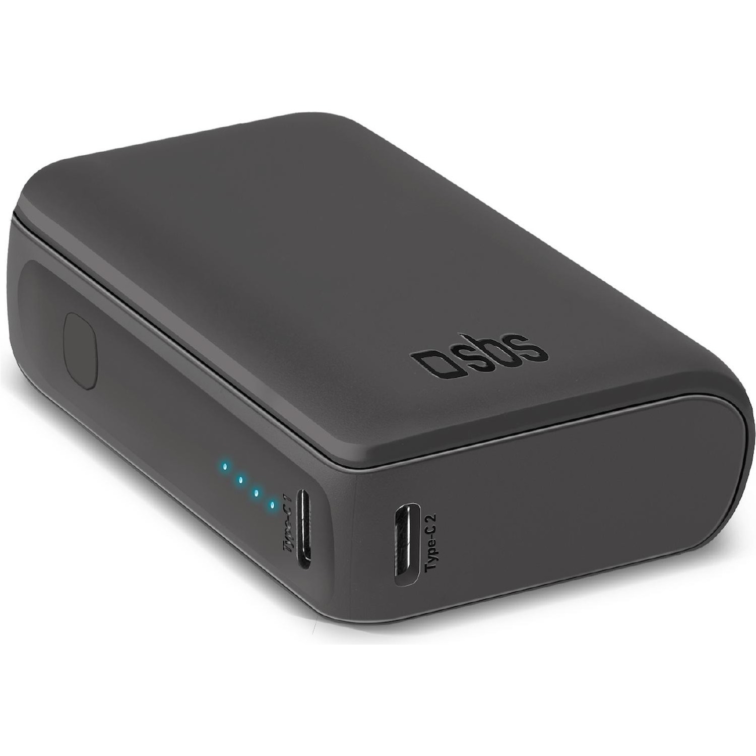 Immagine per Powerbank SBS 10.000mAh, 2x Type-C + USB 10W      colore nero da DIMOStore