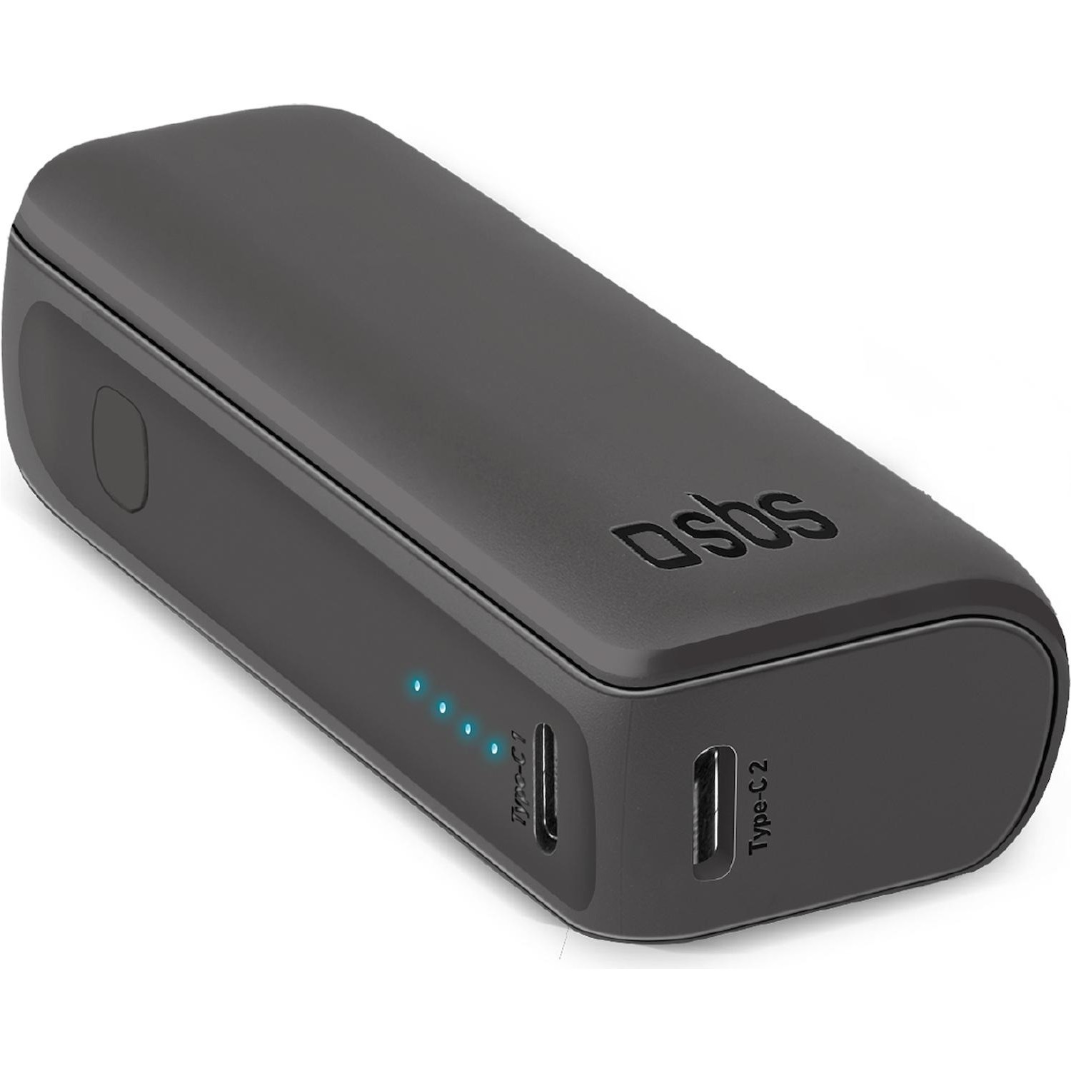 Immagine per Powerbank SBS 5.000mAh 2x Type-C + USB 10W        colore nero da DIMOStore