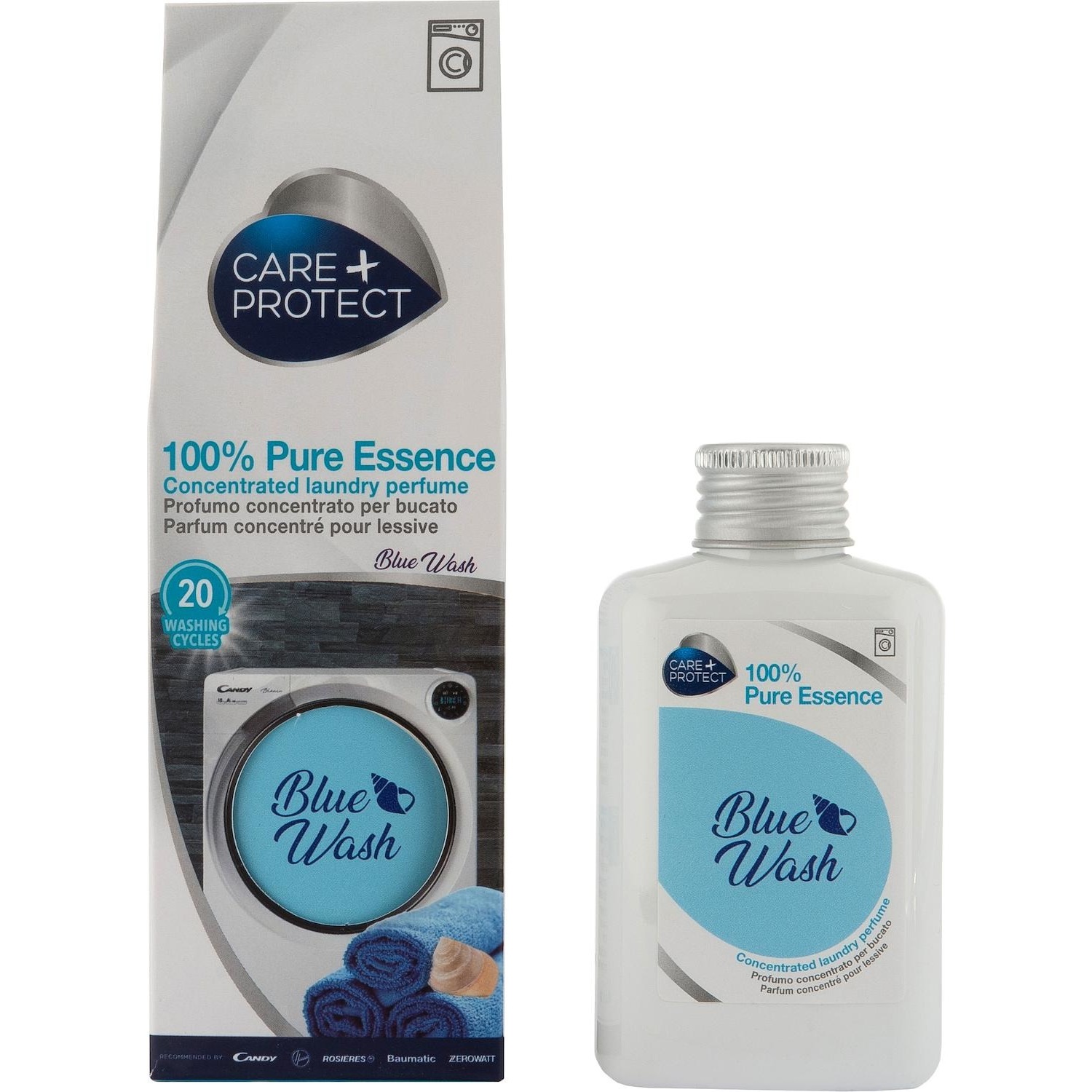 Immagine per Profumo concentrato per bucato blue wash Care+Protect LPL1001B 100ml da DIMOStore