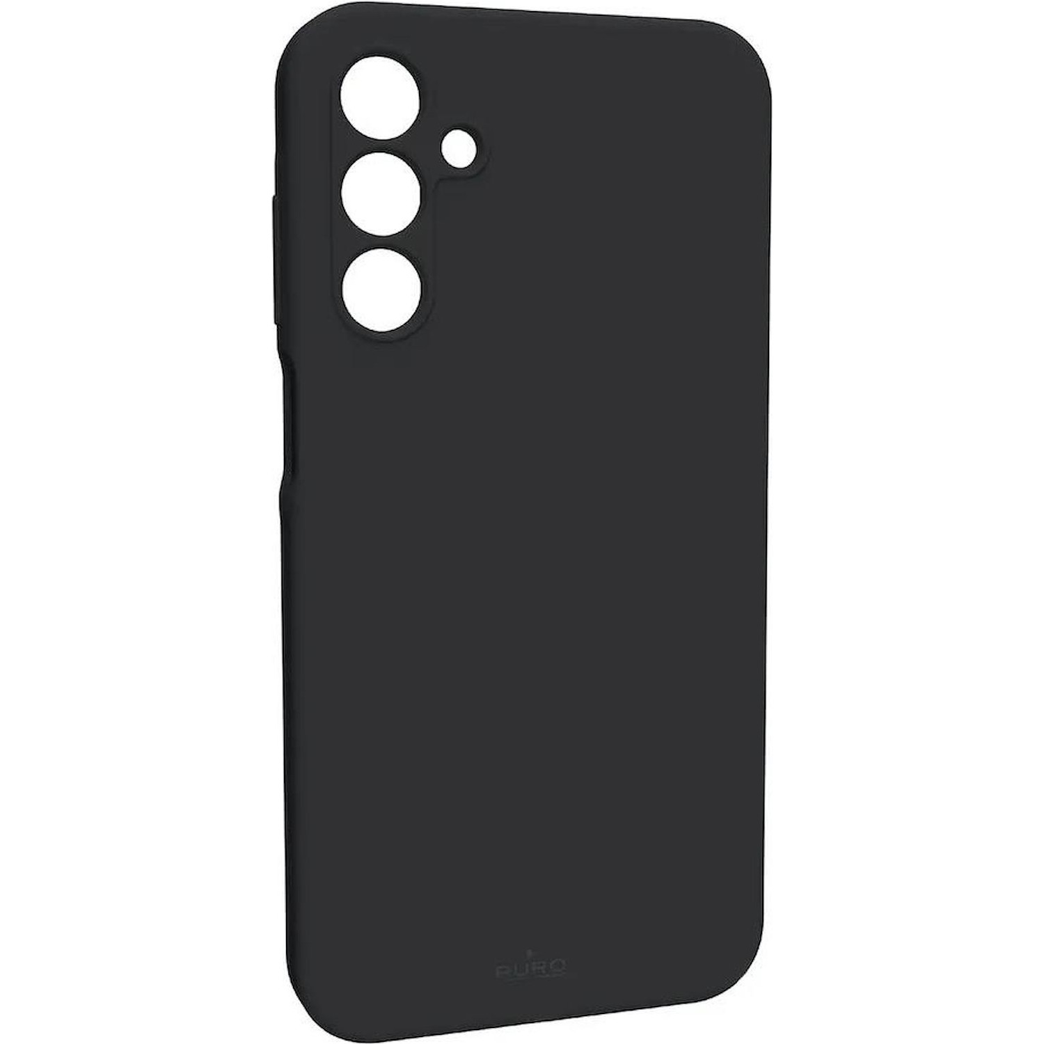 Immagine per Puro Cover in Silicone Liquido "ICON" per Samsung Galaxy A15 colore nero da DIMOStore