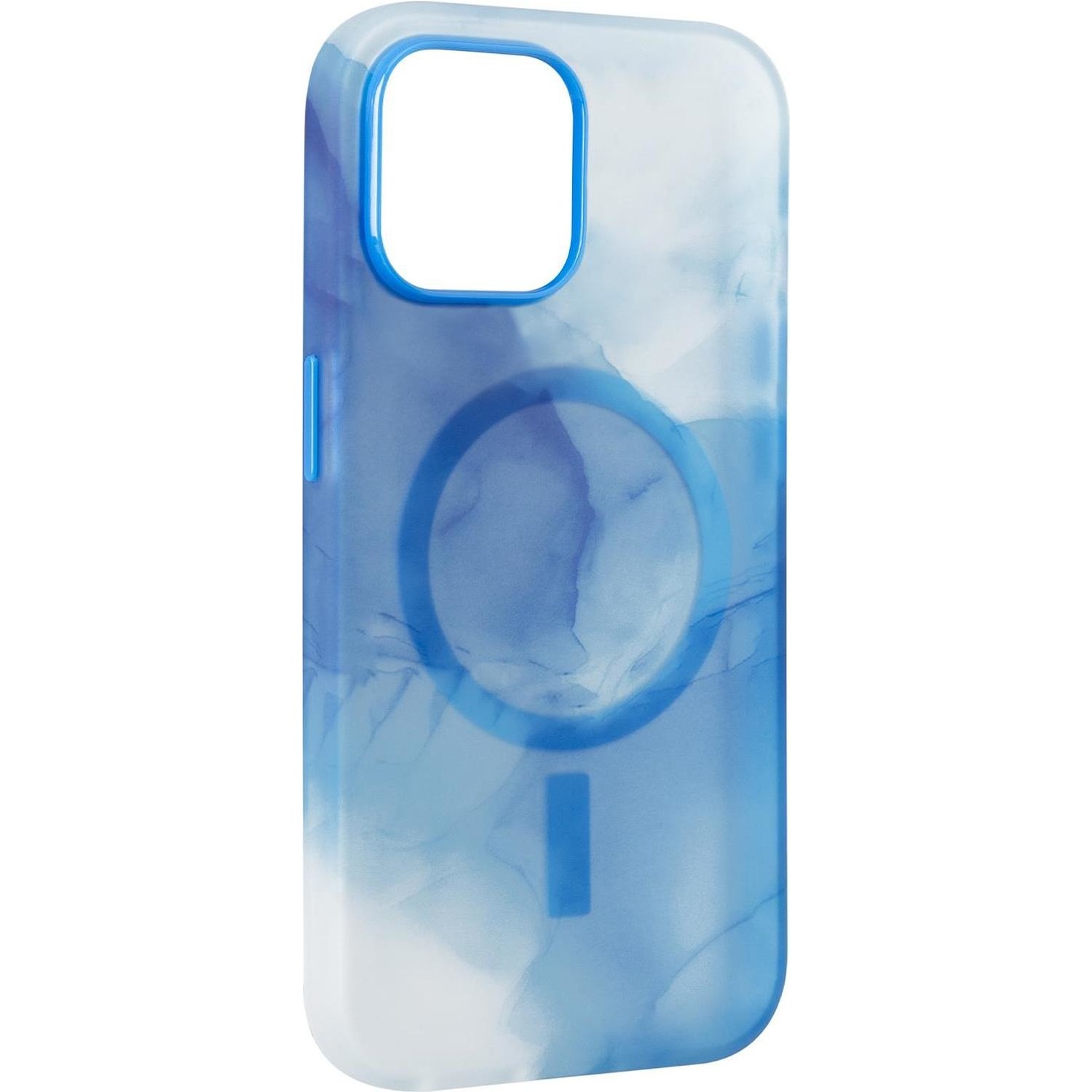 Immagine per Puro Cover in TPU con magneti integrati "AQUA" per iPhone 15 Blu Chiaro da DIMOStore