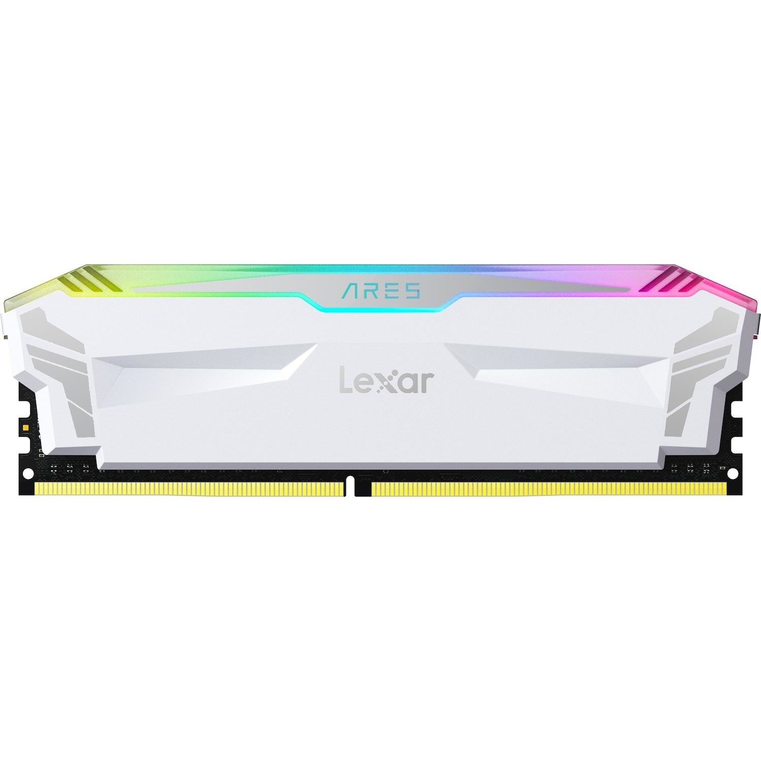 Immagine per RAM Lexar 2X8GB Ares DDR4 4000 W HS+RGB bianca da DIMOStore