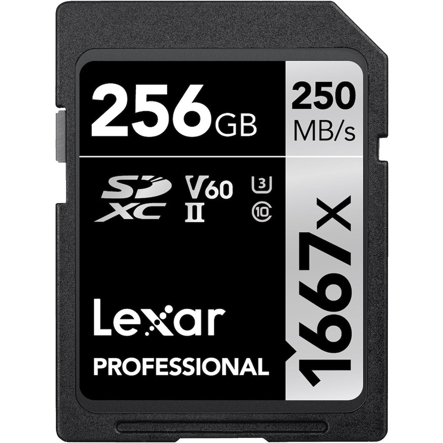 Immagine per SD Lexar 256GB 1667X SDXC UHS-II C10 V60 da DIMOStore