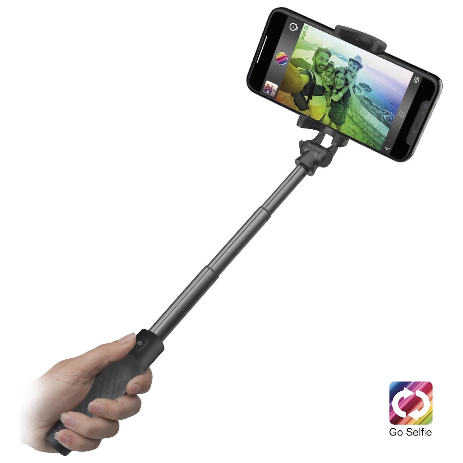 Immagine per Selfie stick SBS wireless, universale per iOS e Android braccio telescopico in alluminio e menico fi da DIMOStore