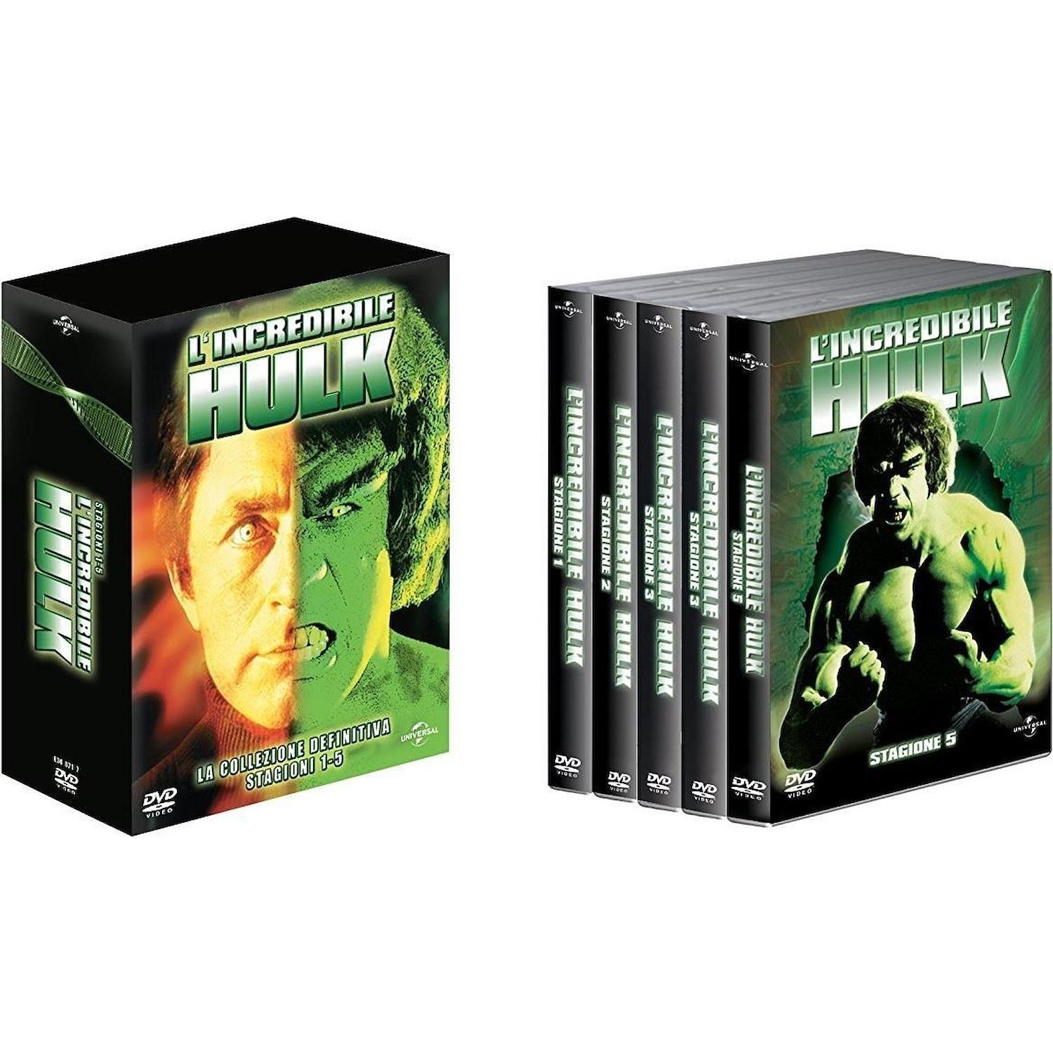 Immagine per Serie TV DVD L'Incredibile Hulk  serie completa da DIMOStore