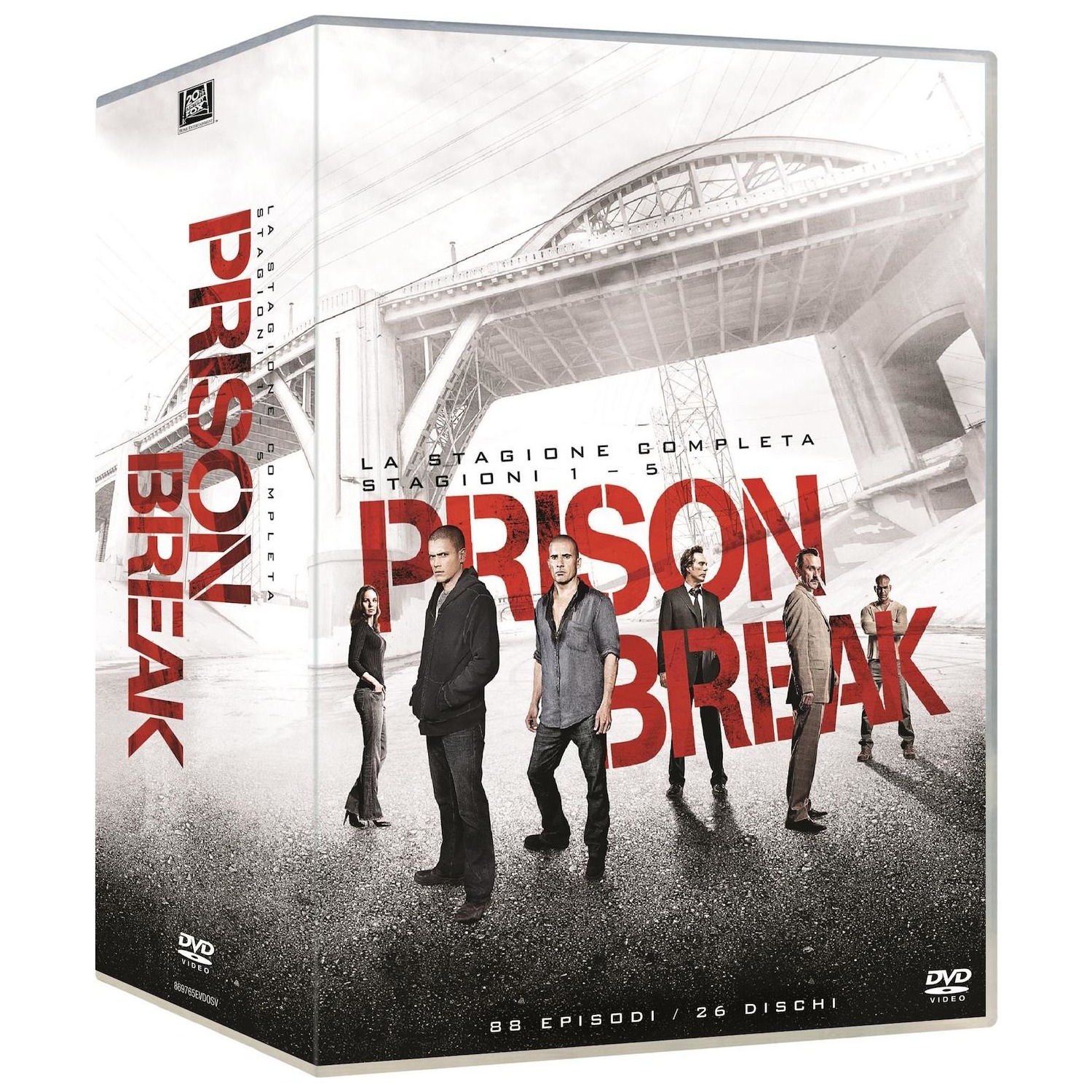 Immagine per Serie TV DVD Prison Break - La Serie Completa (26 DVD) da DIMOStore