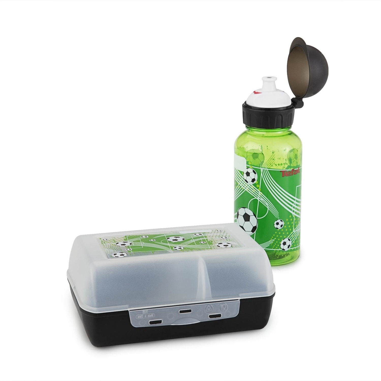 Immagine per Set kids Emsa bottiglia tritan + box contenitore linea calcio da DIMOStore