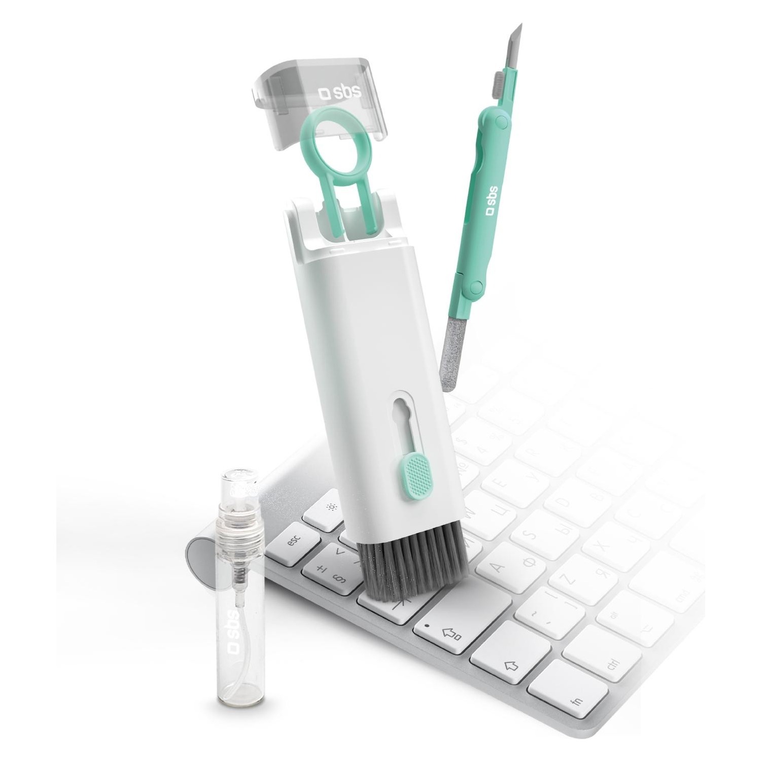 Immagine per Set per pulizia SBS multifunzione auricolari - spazzolino schermo penna e cotone da DIMOStore