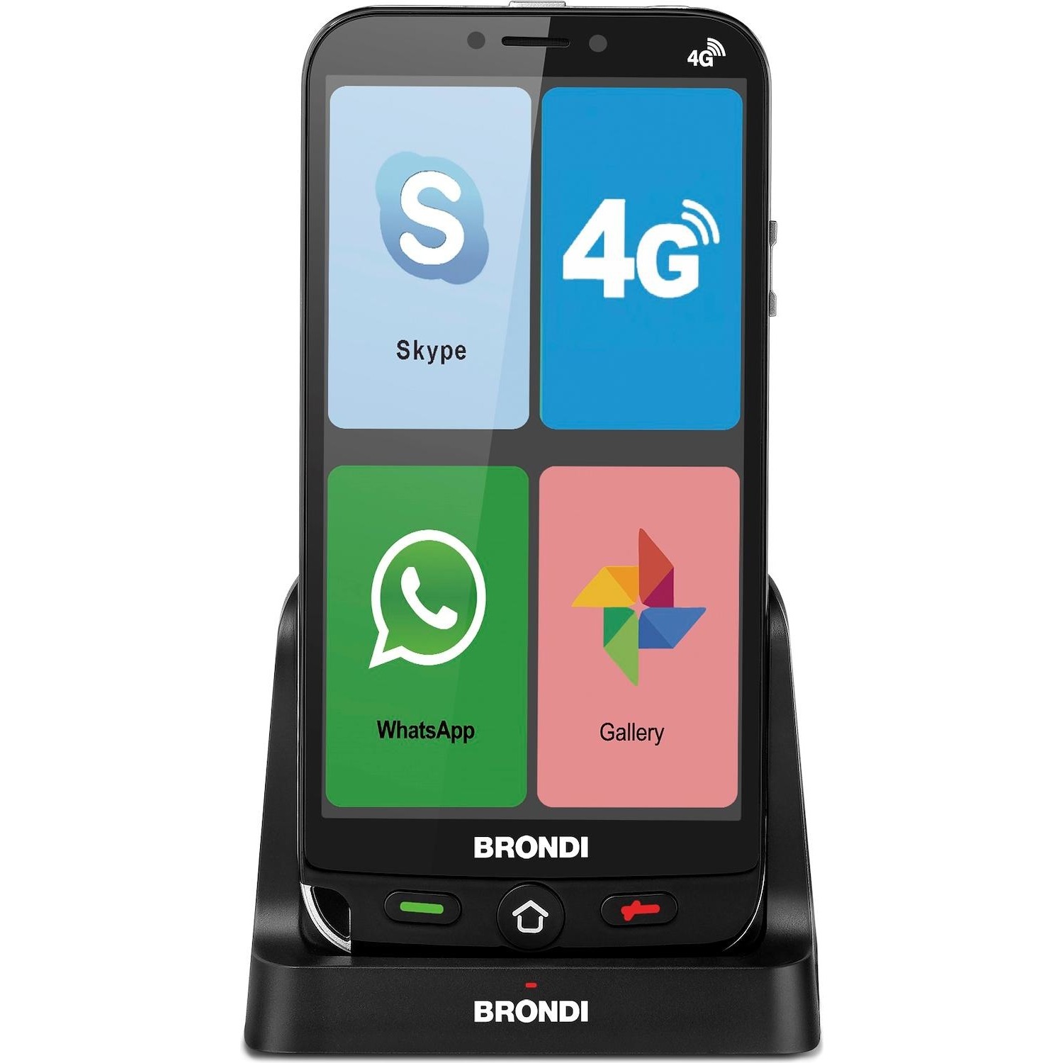 Immagine per Smartphone Brondi Amico Smartphone 4G nero da DIMOStore