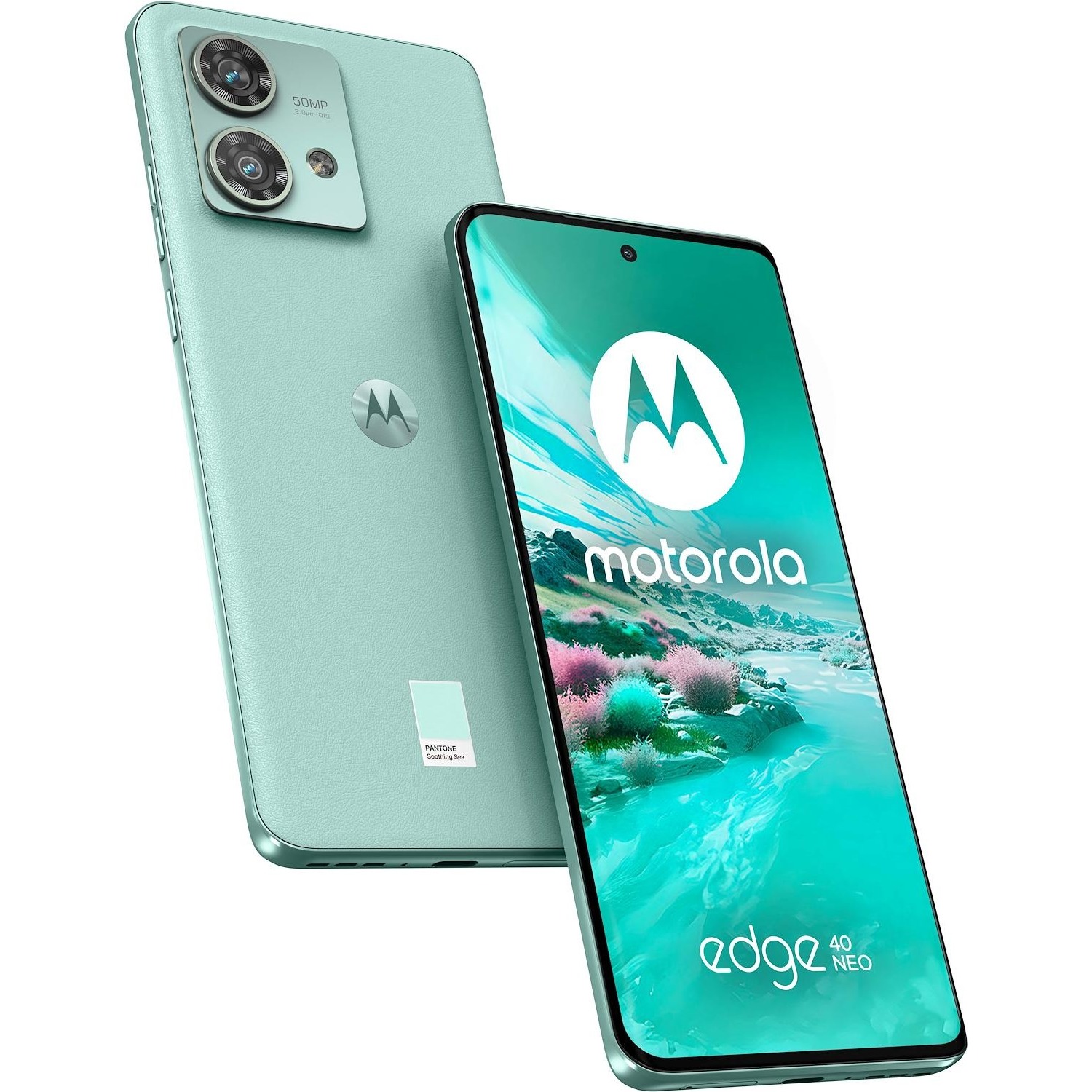 Immagine per Smartphone Motorola Edge 40 Neo shooting sea light green verde da DIMOStore