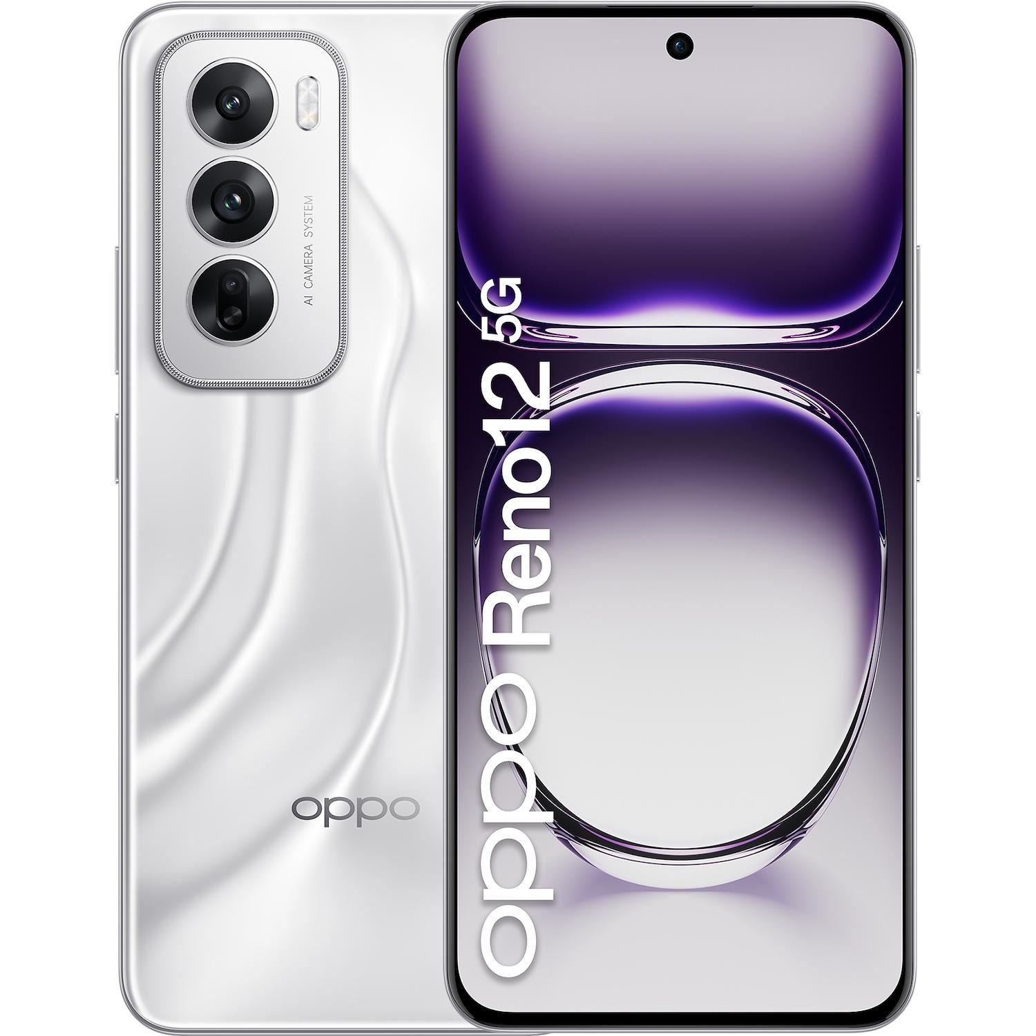 Immagine per Smartphone Oppo Reno12 5G 256GB astro silver da DIMOStore