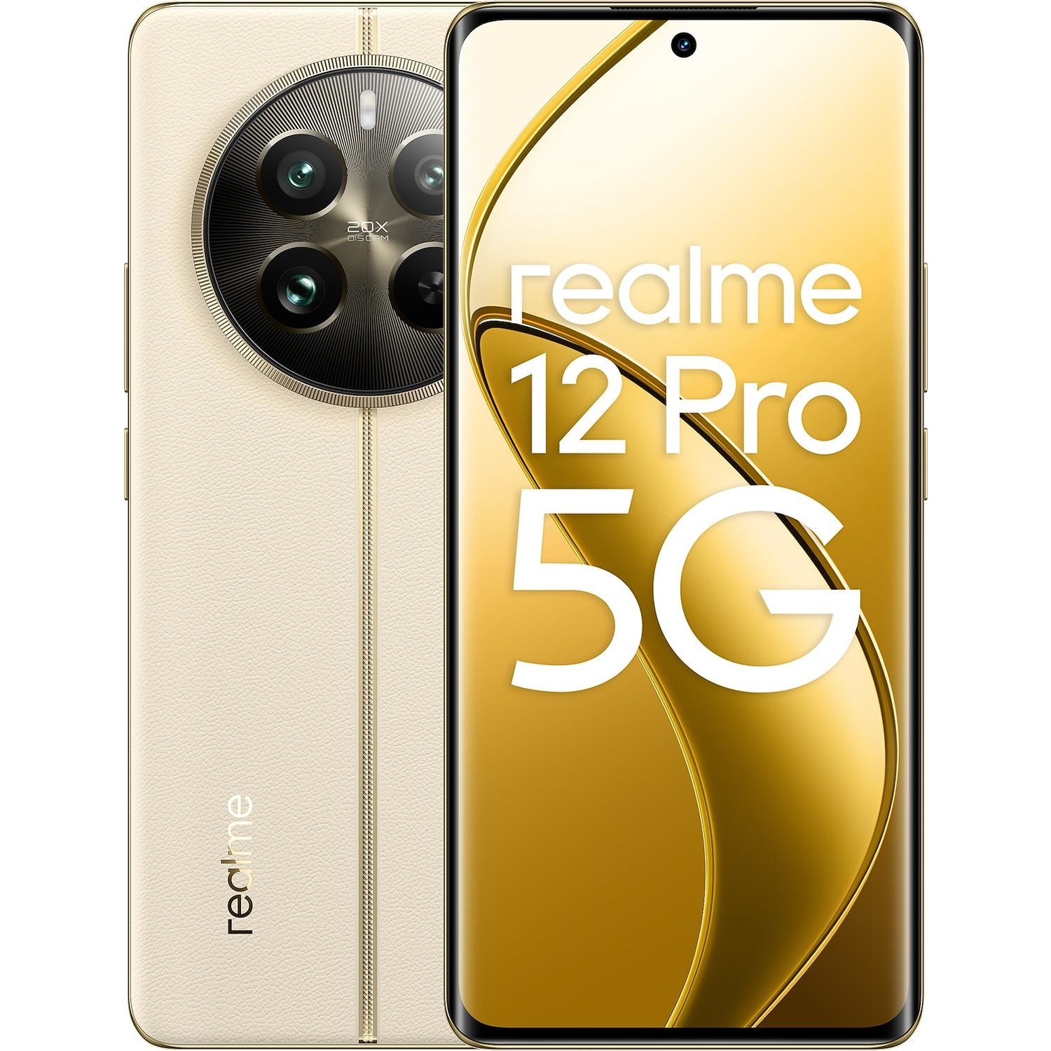 Immagine per Smartphone Realme 12 Pro 5G 12/256GB navigator beige da DIMOStore