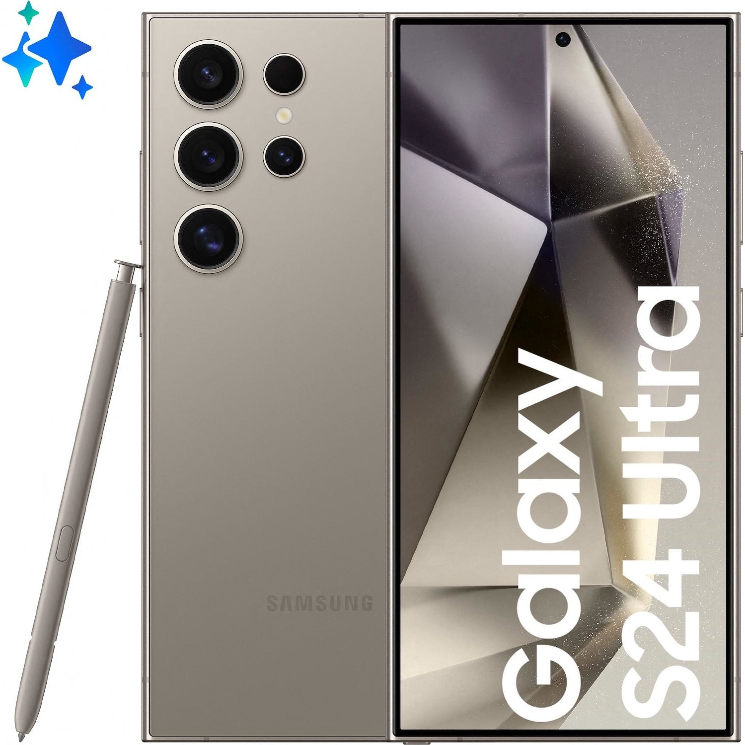 Immagine per Smartphone Samsung Galaxy S24 Ultra 512GB titanium gray titanio grigio da DIMOStore