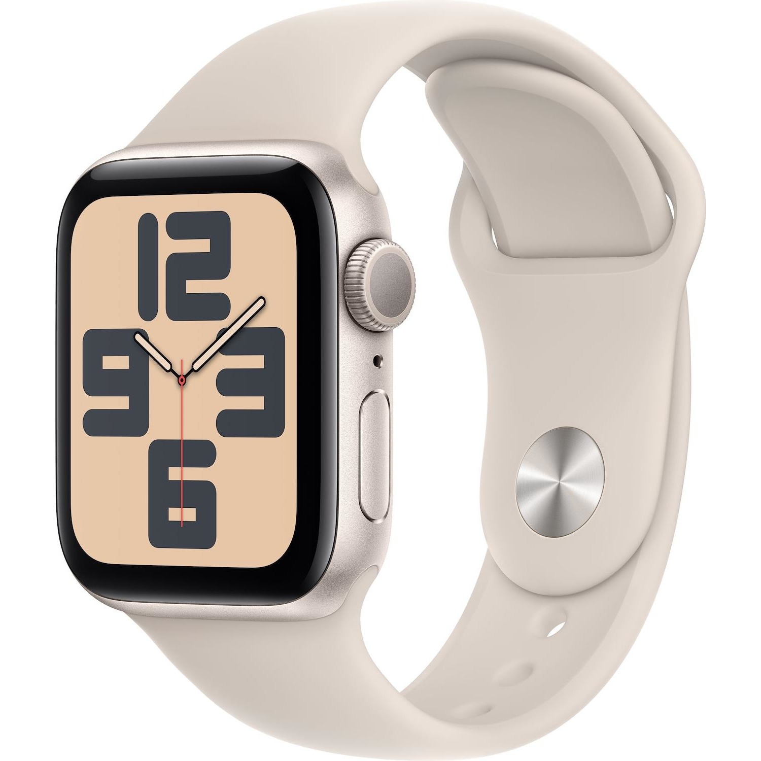 Immagine per Smartwatch Apple Watch SE GPS 40mm in alluminio Starlight con cinturino sport starlight - M/L da DIMOStore