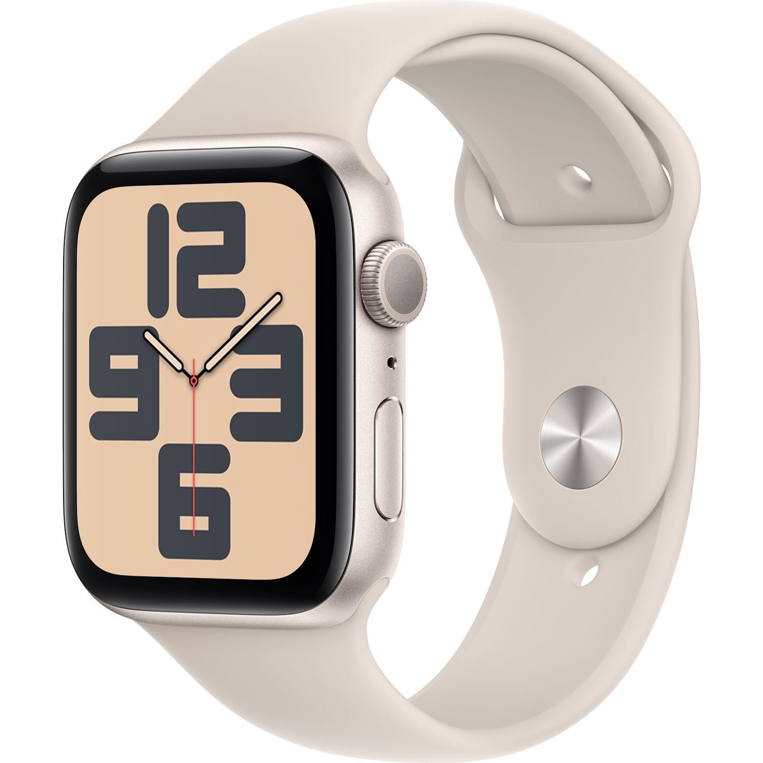 Immagine per Smartwatch Apple Watch SE GPS 44mm in alluminio Starlight con cinturino sport starlight - M/L da DIMOStore