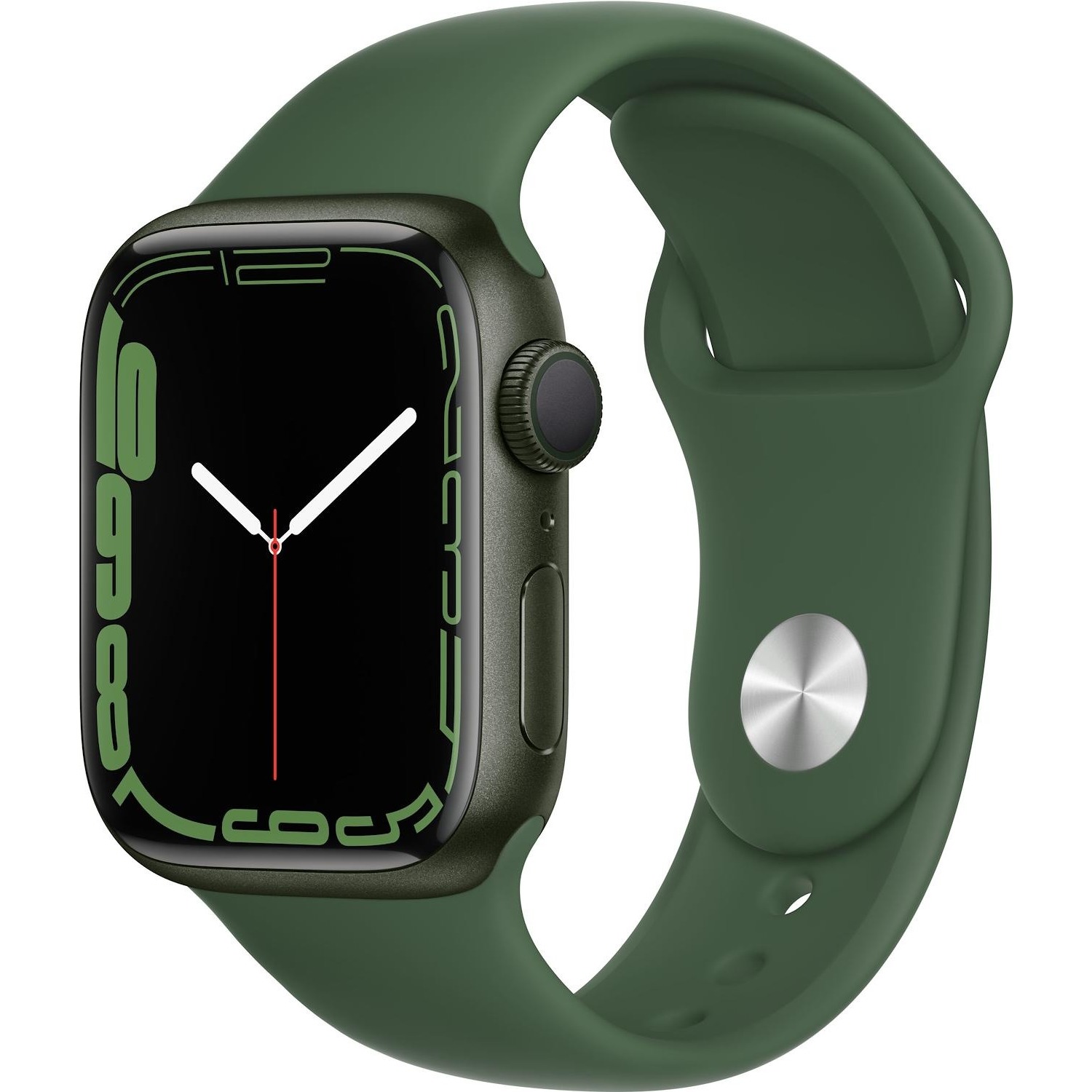 Immagine per Smartwatch Apple Watch Serie 7 GPS cassa 41mm in alluminio verde con cinturino sport verde da DIMOStore